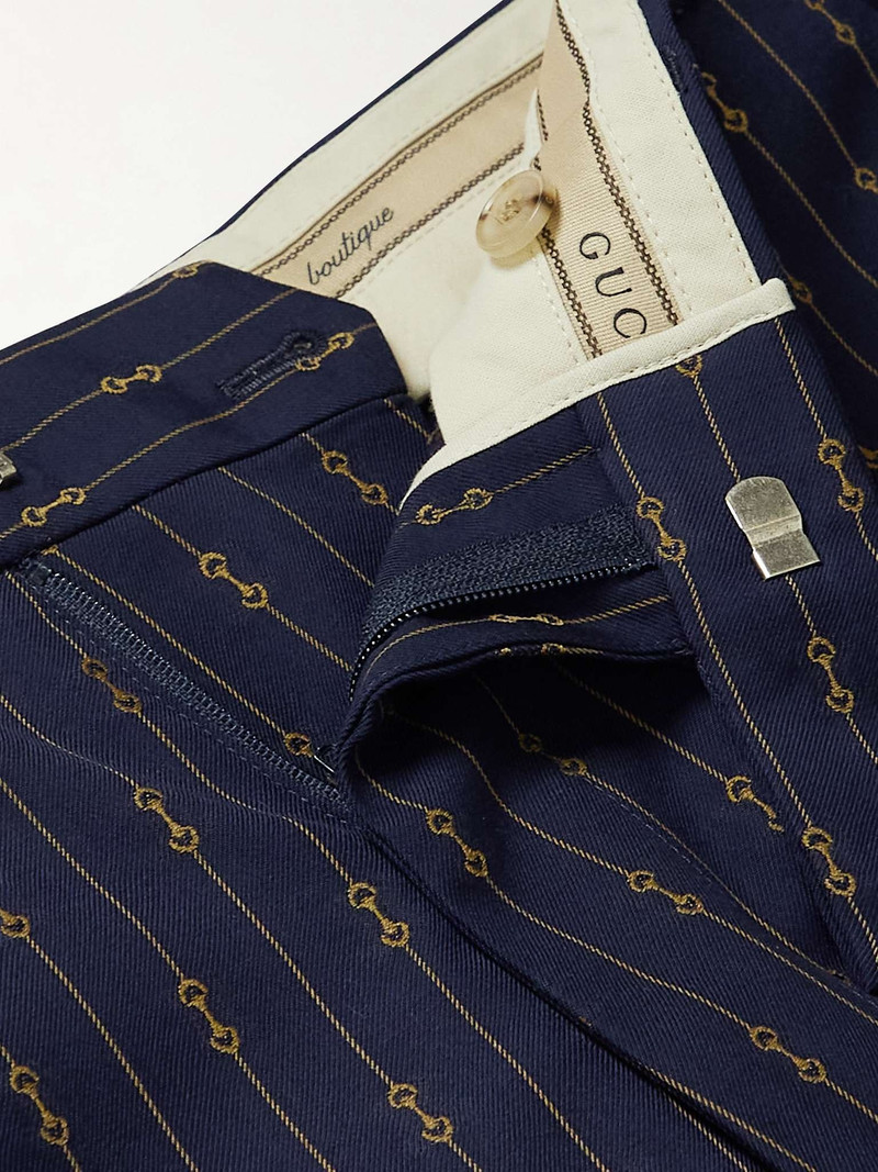 Bootcut Wool-Jacquard Suit Trousers 3
