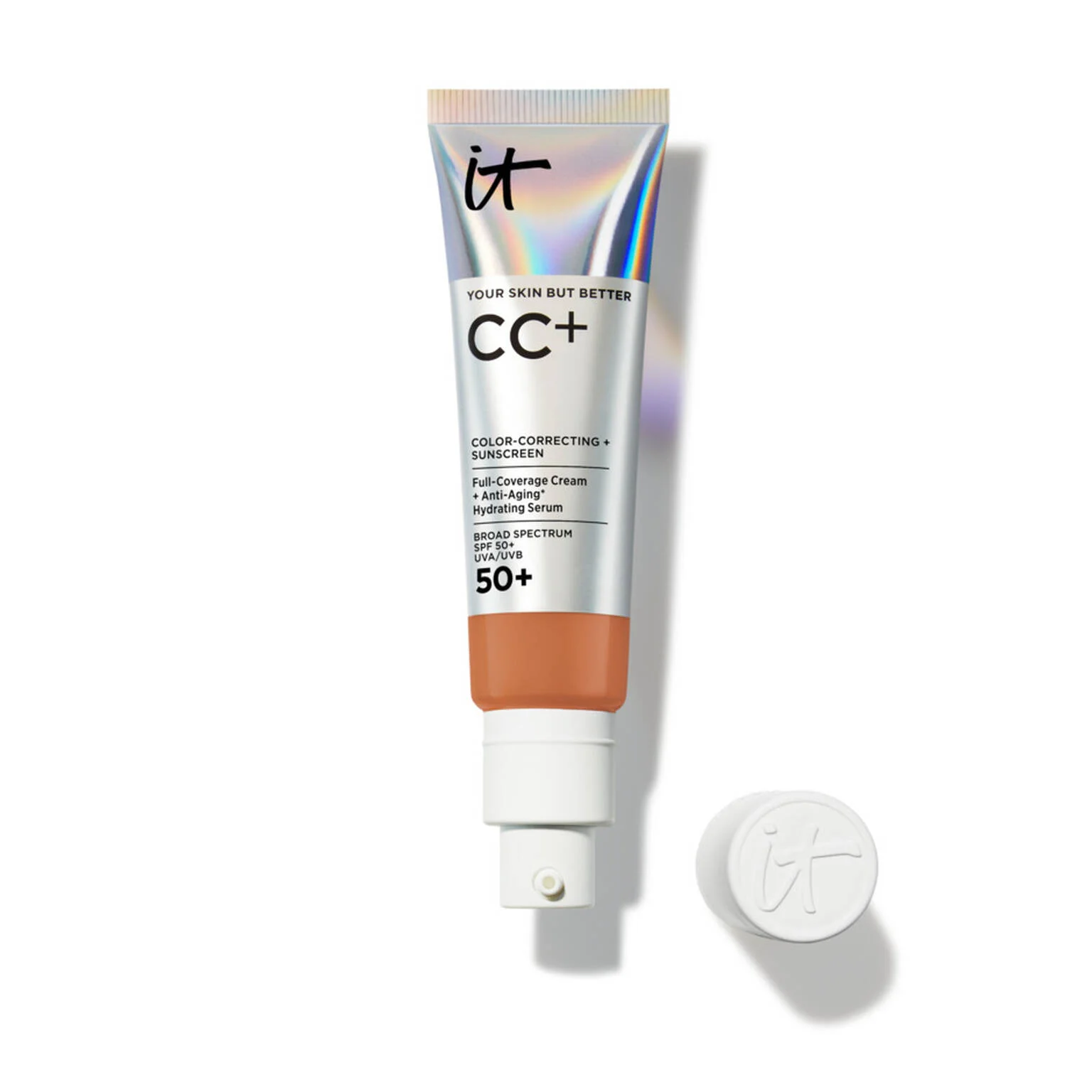 CC+ Cream Full-Coverage Foundation with SPF 50+ - 1