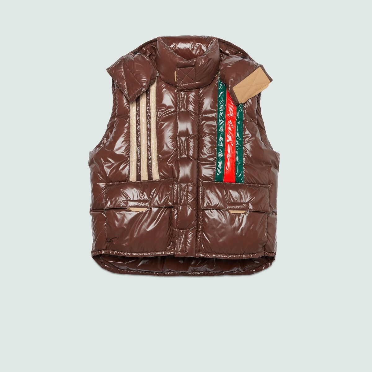 adidas x Gucci down vest - 1