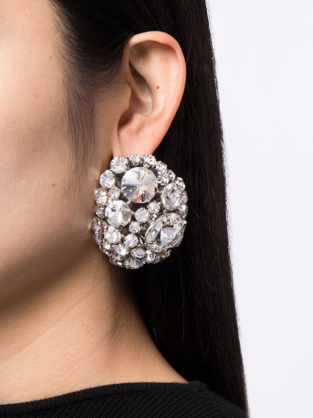Crystal Cluster earrings - 2