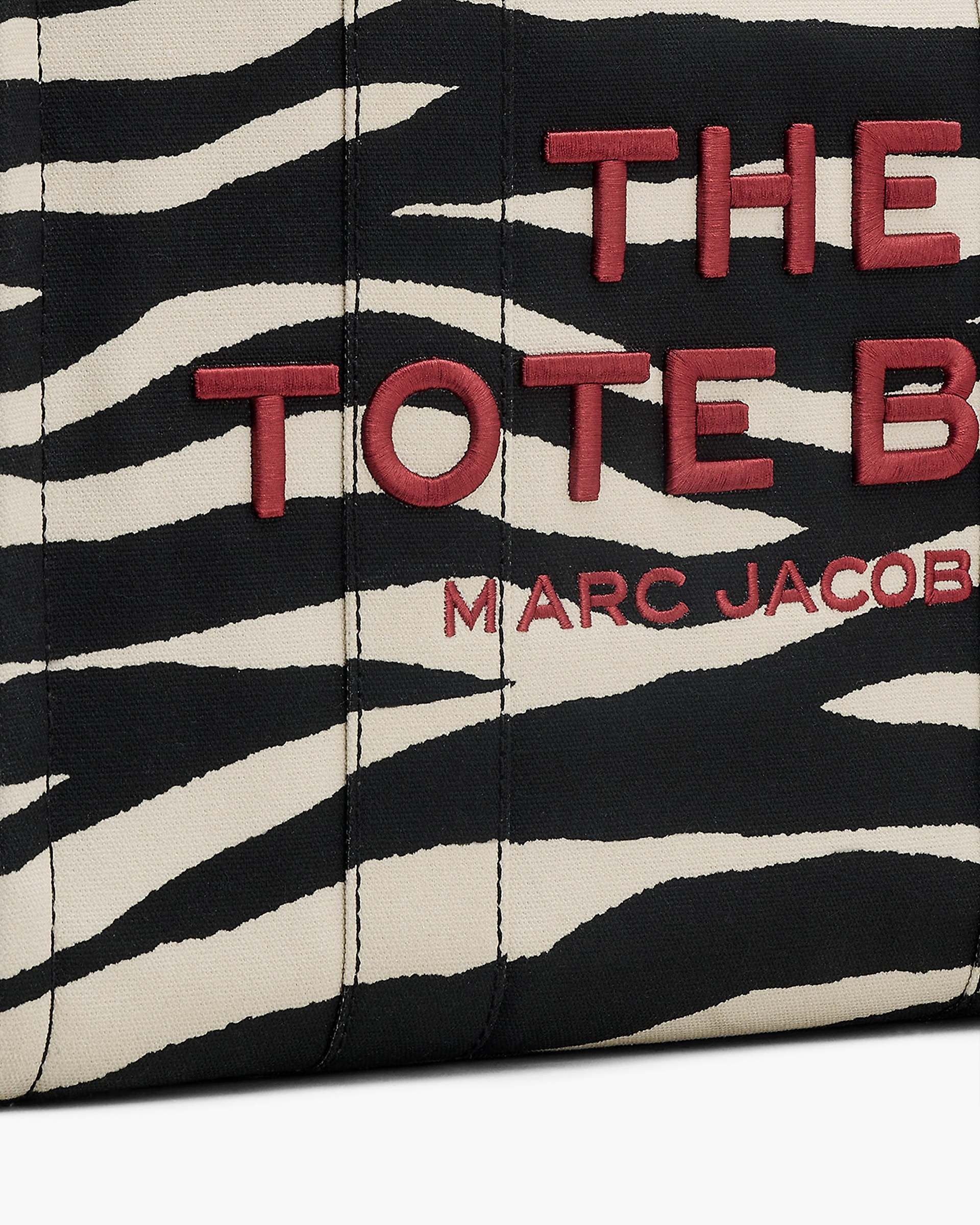 THE ZEBRA CANVAS LARGE TOTE BAG - 5