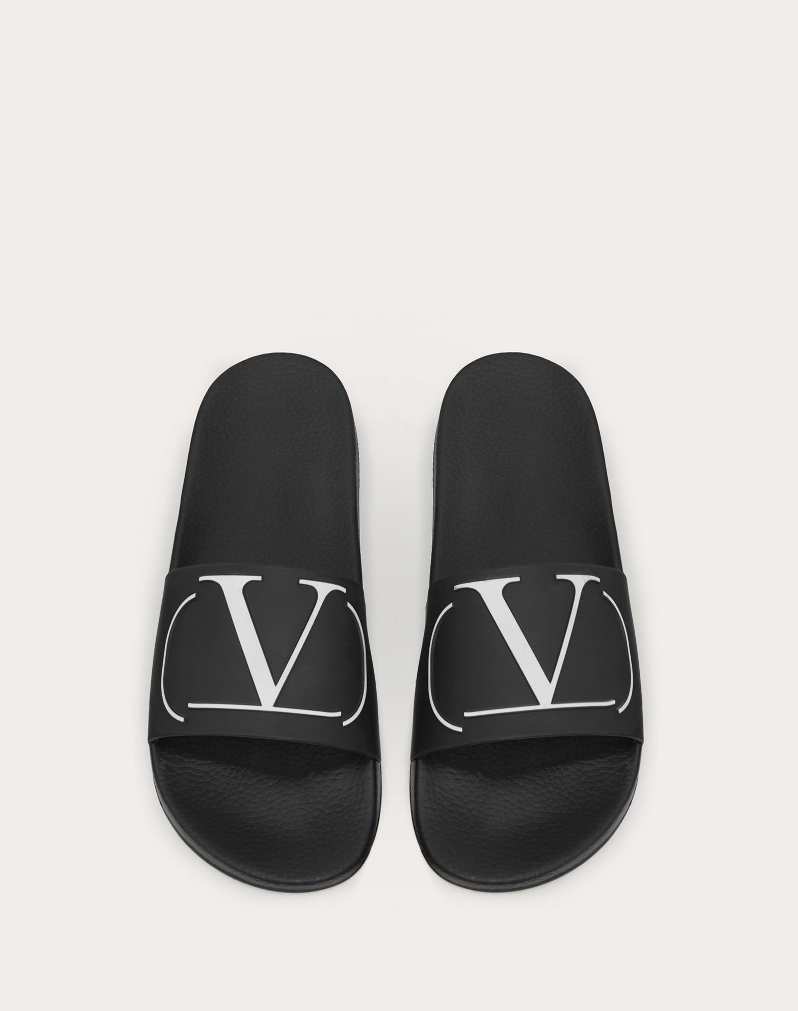 VLogo Signature Rubber Slide Sandal - 4