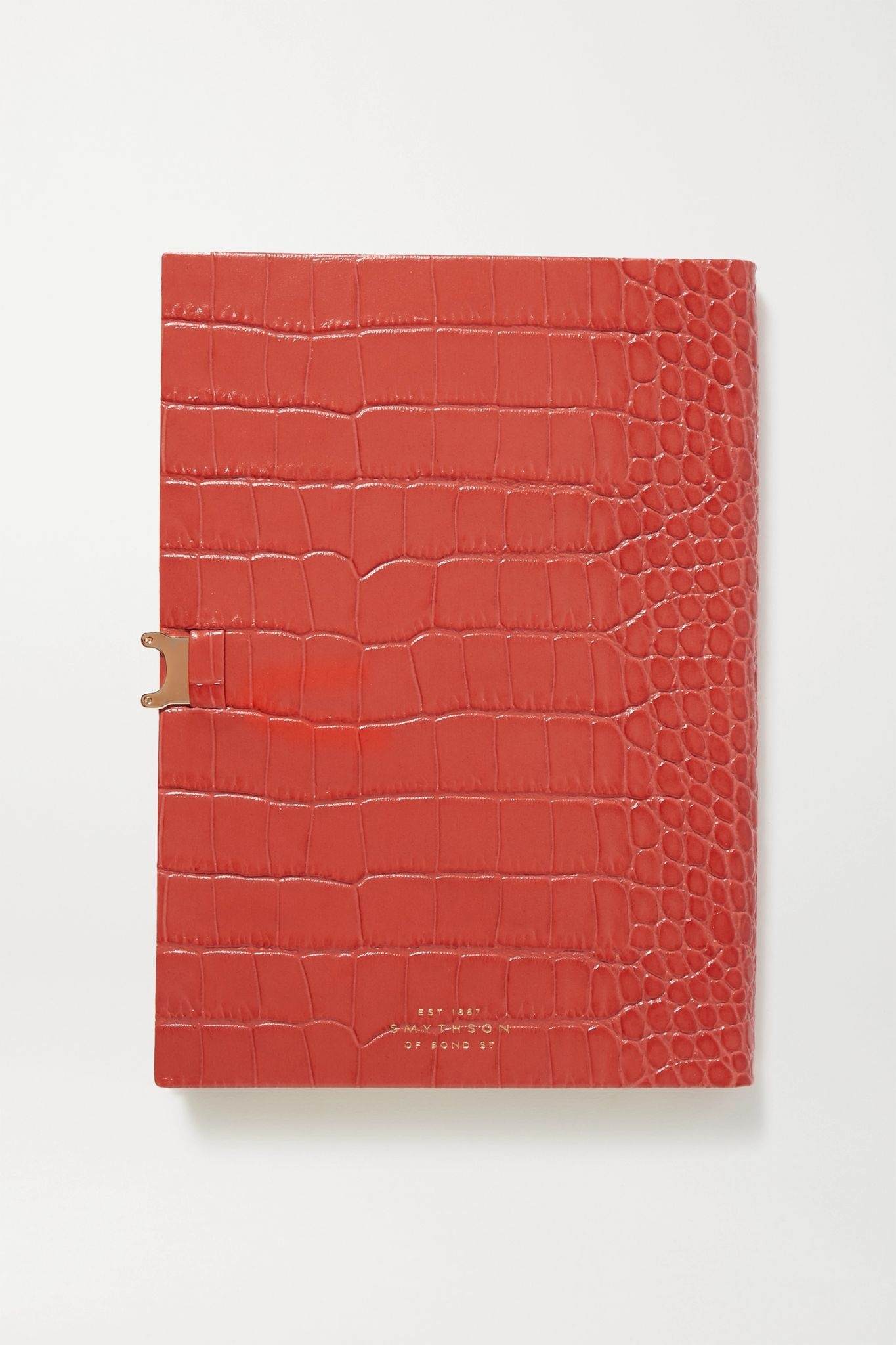 Soho croc-effect leather notebook - 3