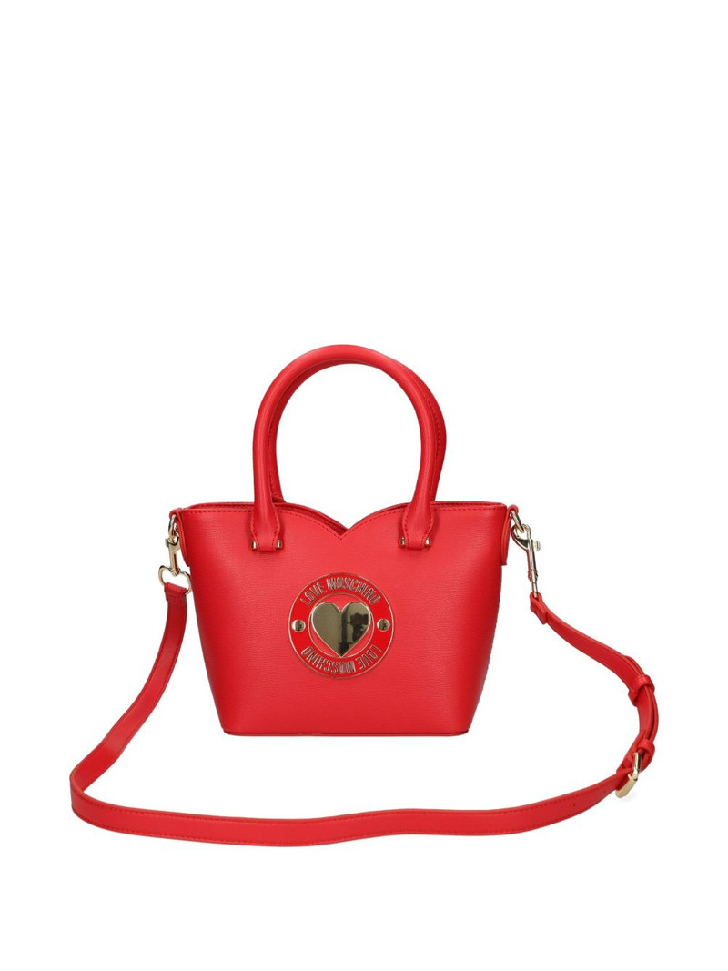 logo-plaque tote bag 5