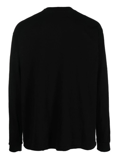 John Elliott long-sleeve fitted top outlook