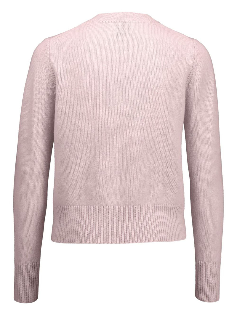 Allude round-neck sweater outlook