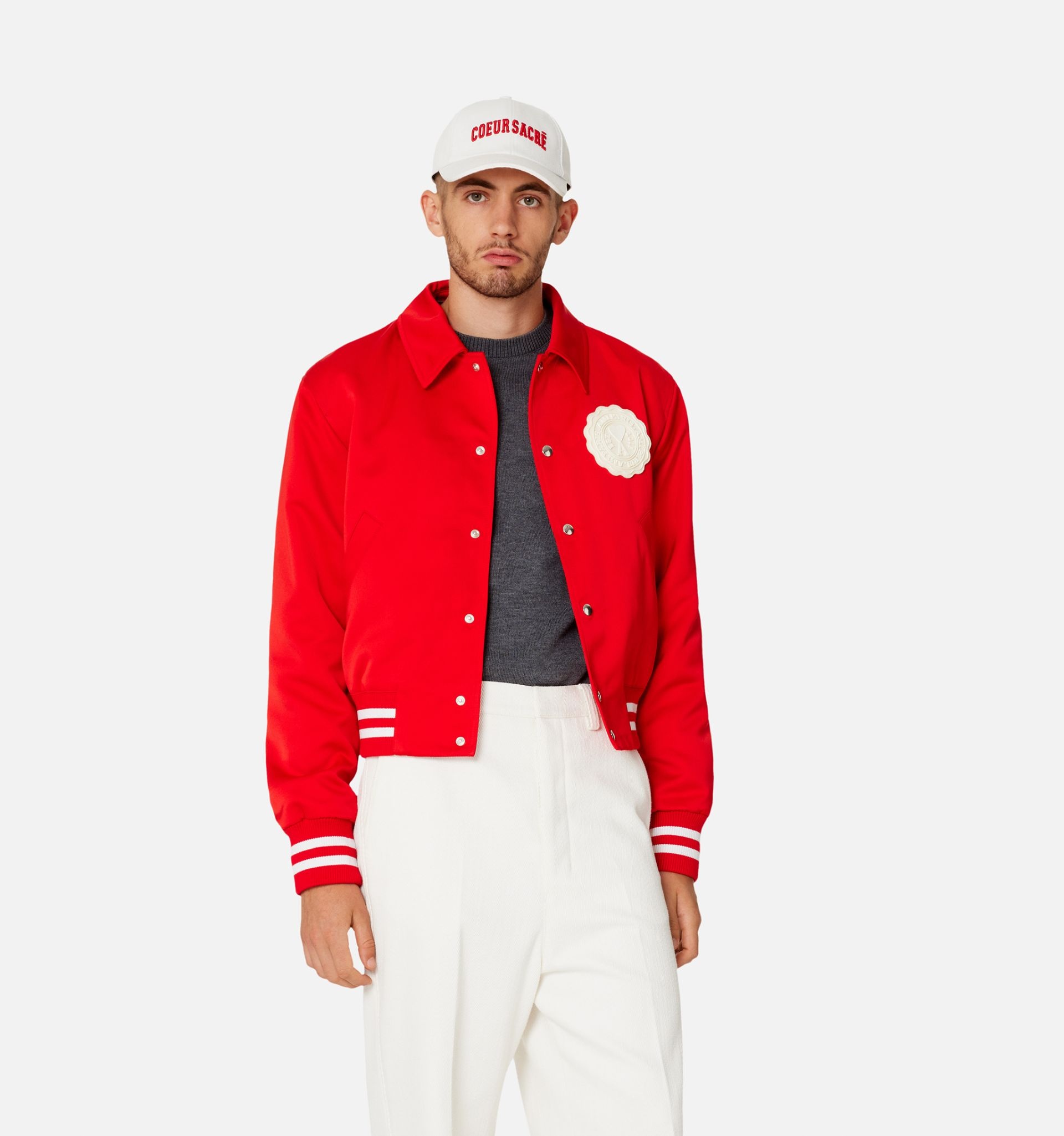 Ami de Coeur Patch Teddy Jacket - 2