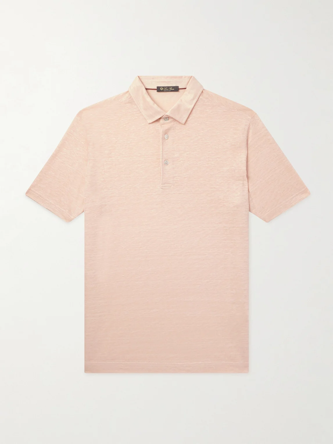 Linen Polo Shirt - 1