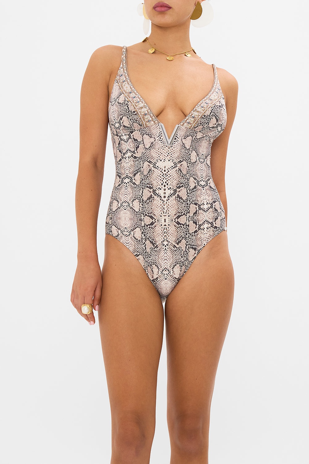 HIGH TRI ONE PIECE WITH FRONT TRIM - 5