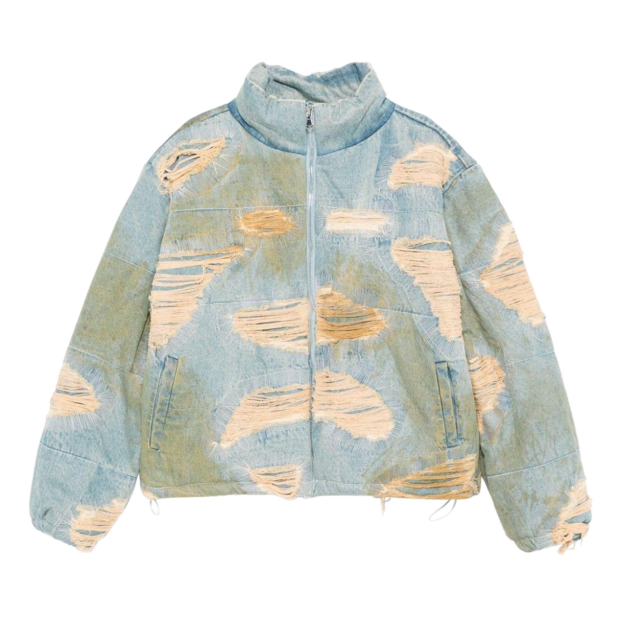 Who Decides War Vintage Bomber Jacket 'Denim' - 1
