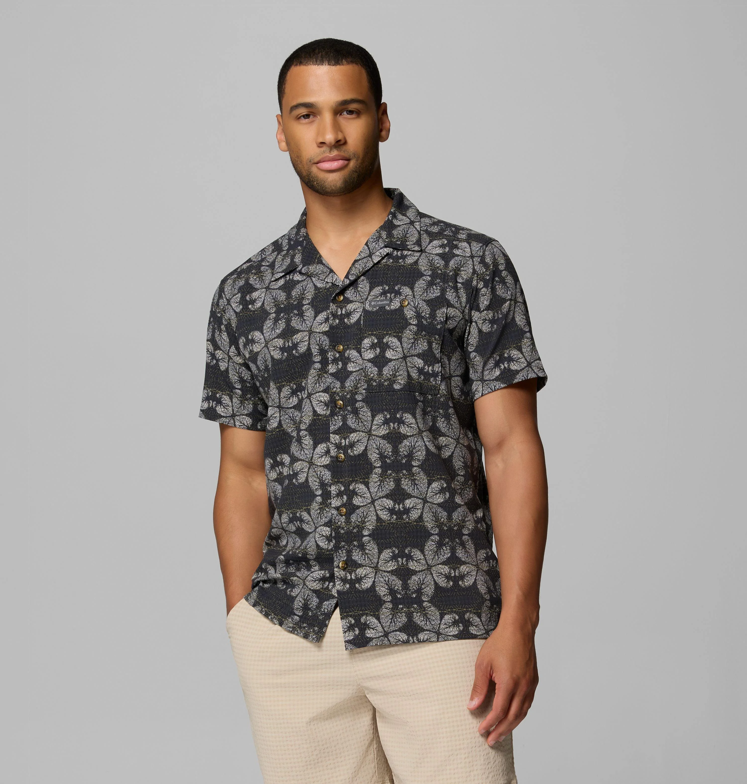 Men's Utilizer Print Camp Shirt - 1