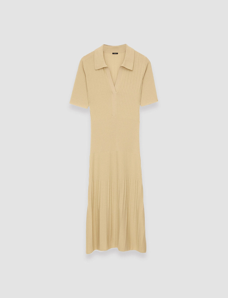 Fine Merino Rib Dress - 1