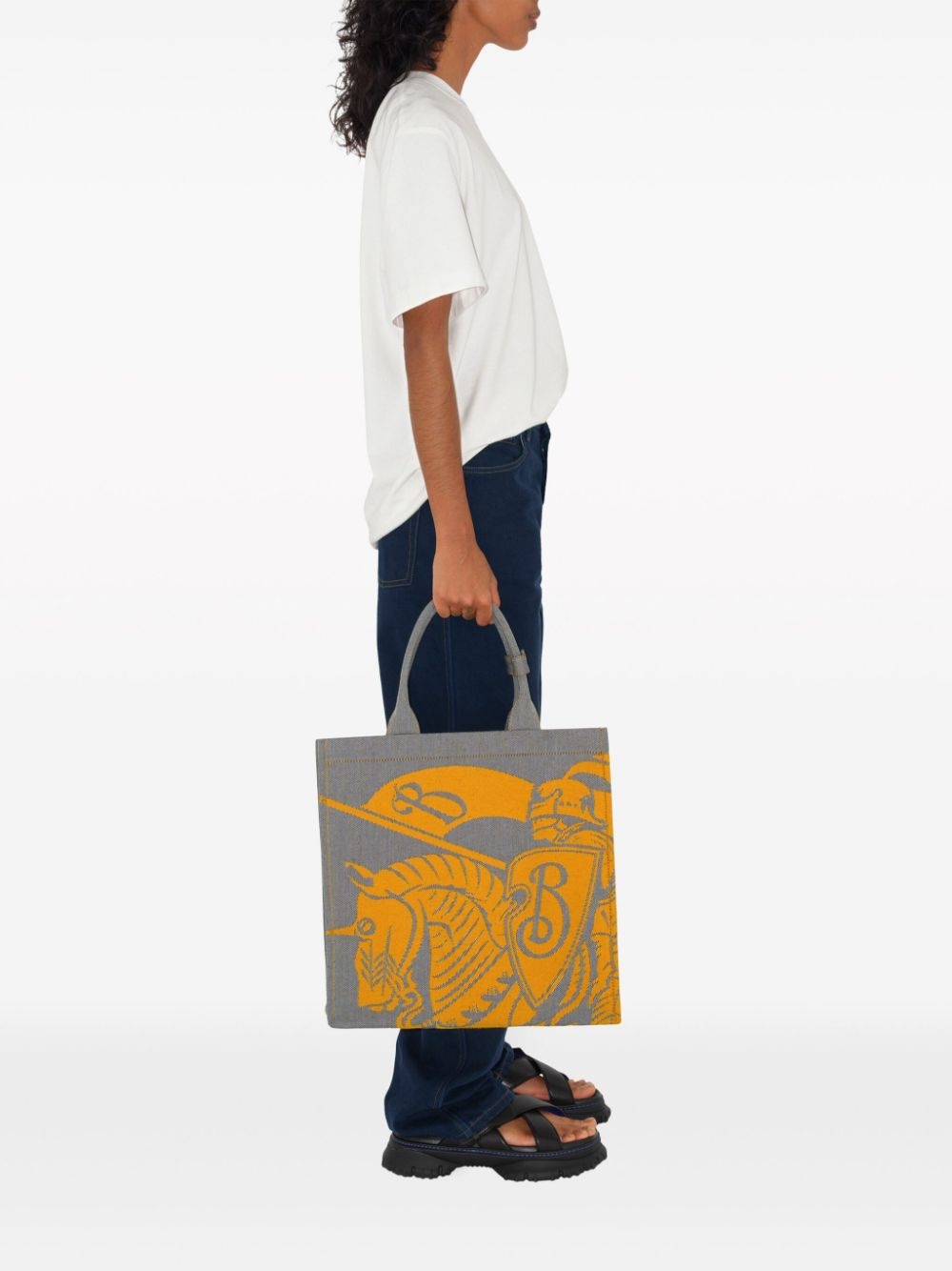 small EKD canvas tote bag - 3