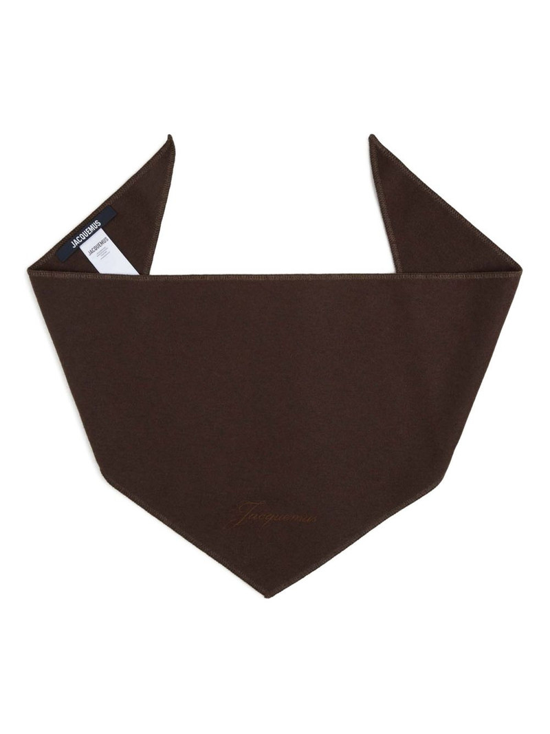 JACQUEMUS The Cachemiro bandana outlook