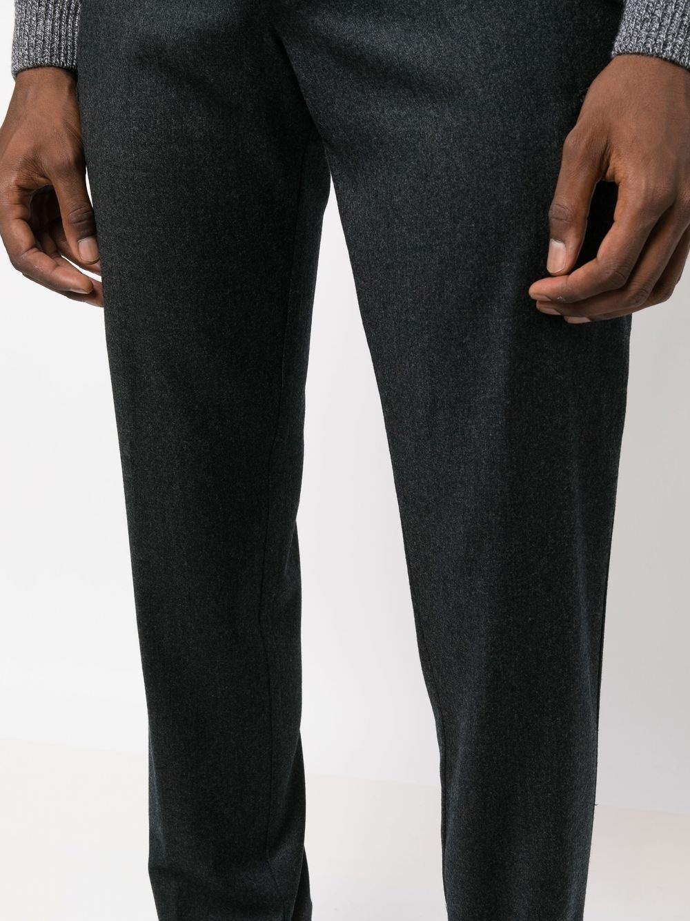 slim-fit tailored trousers - 5