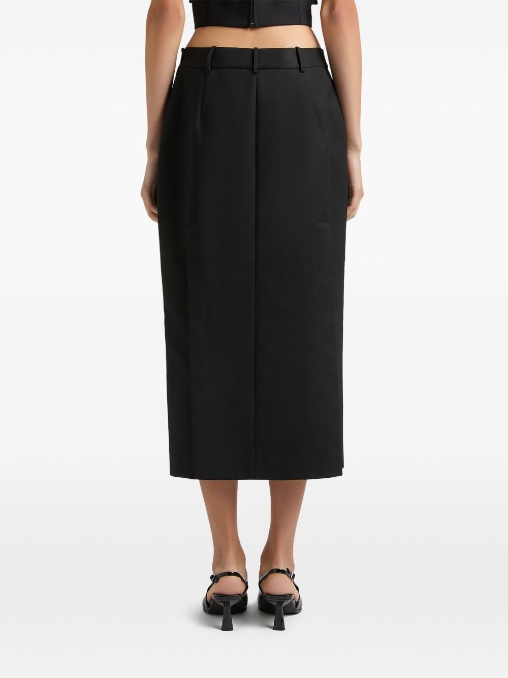 front-slit skirt - 3