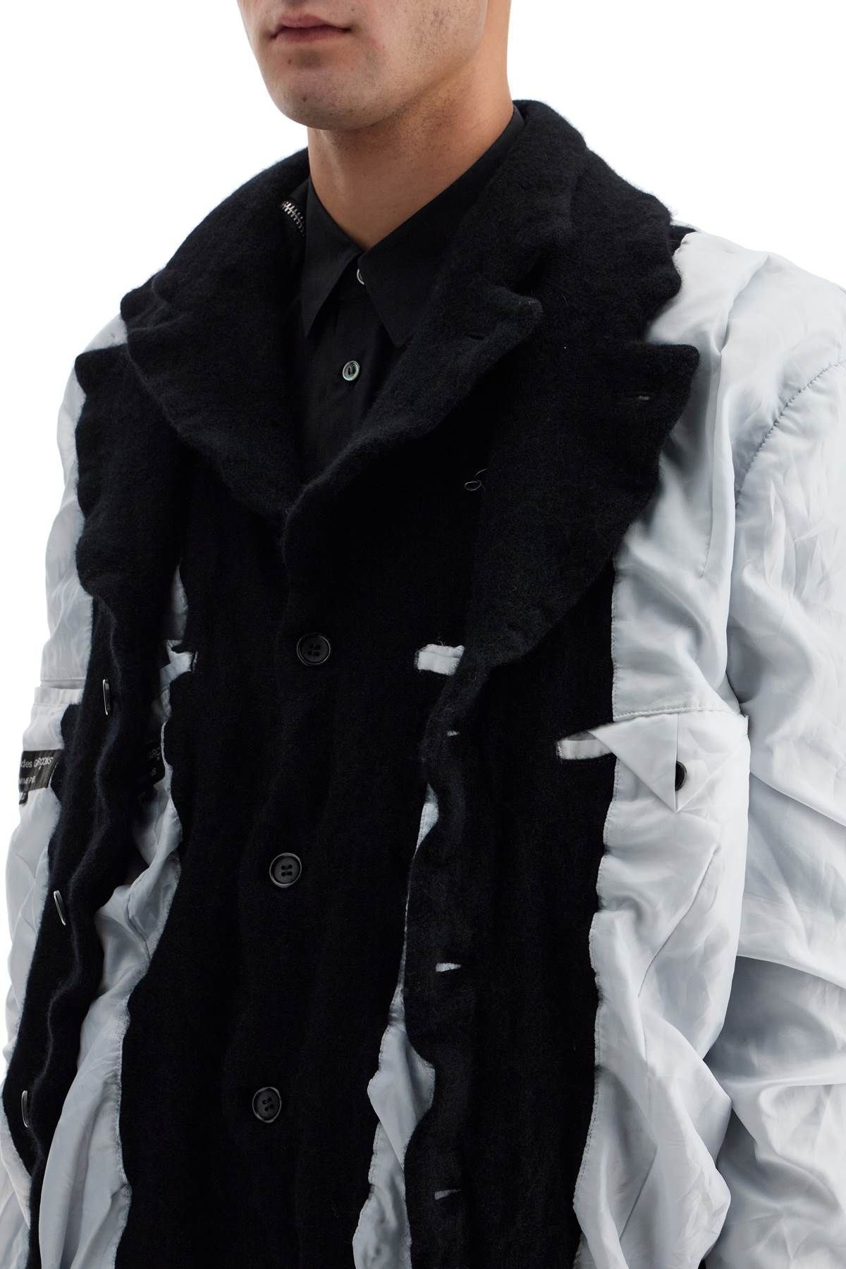 LAYERED JACKET WITH INSIDE OUT EFFECT - 5