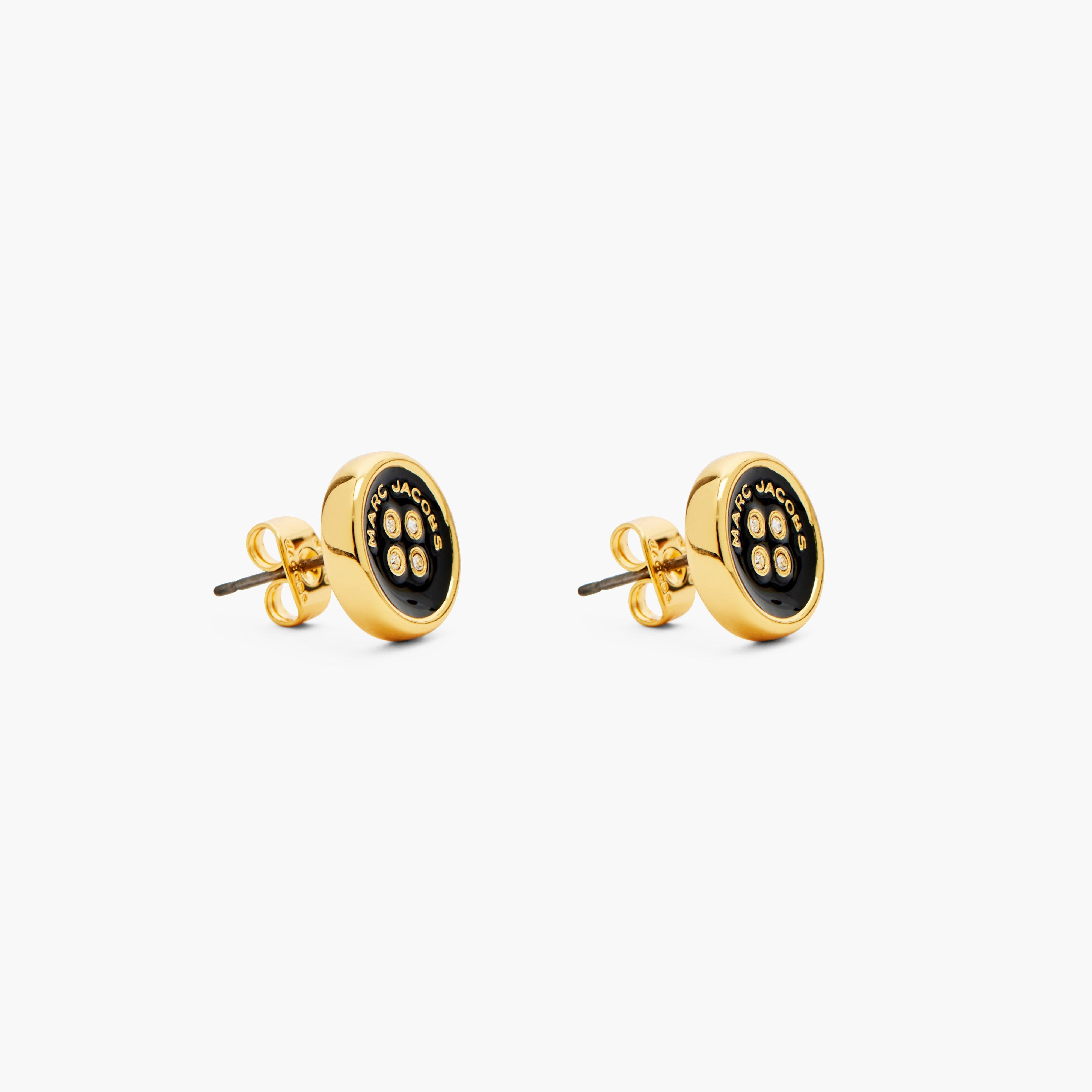 Marc Jacobs THE BUTTON STUD EARRINGS | REVERSIBLE