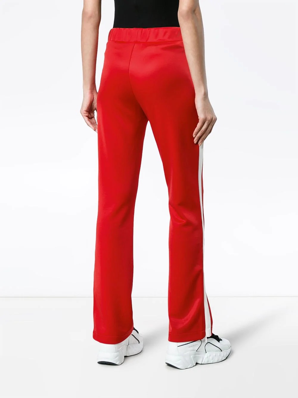 side stripe track pants - 4