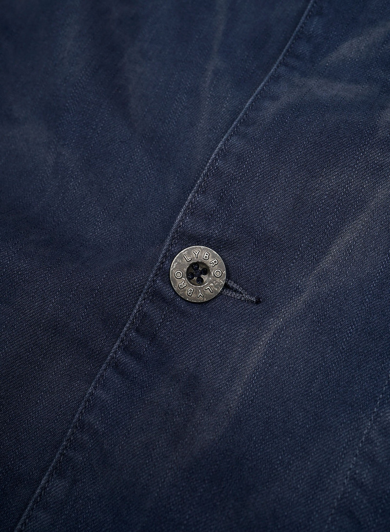 Railroad Jacket Cotton Twill in RAF Blue 9