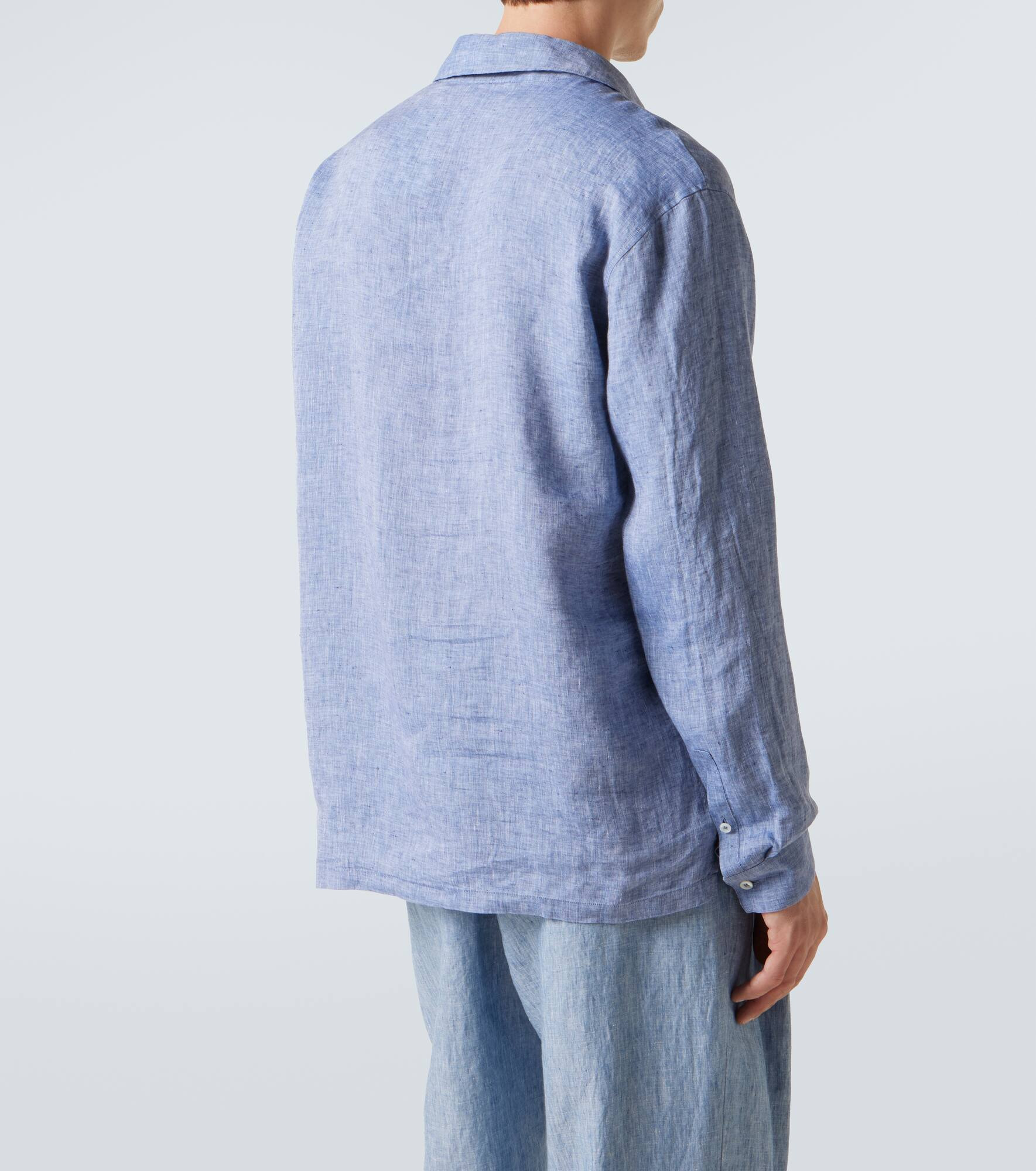 Linen polo shirt - 4