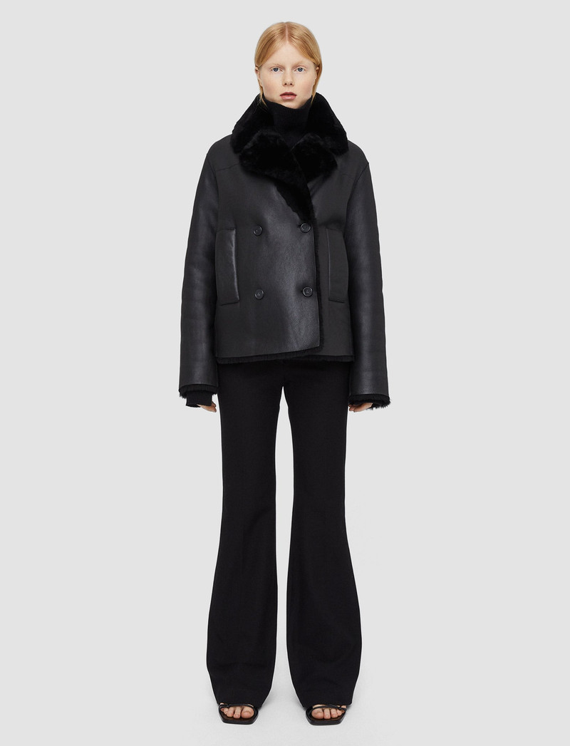 JOSEPH Shearling Calla Coat outlook
