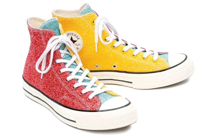 Converse JW Anderson x Chuck 70 Hi 'Glitter Pack - Cherry Sulphur' 164694C - 2