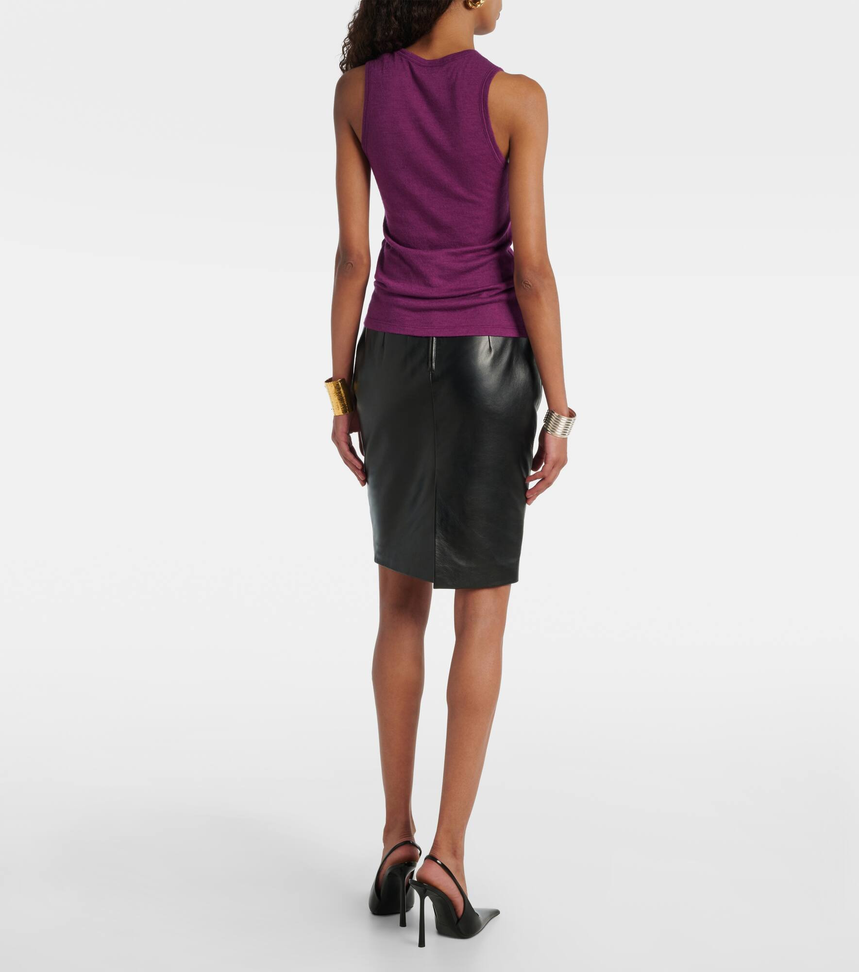 Cashmere and silk tank top - 3