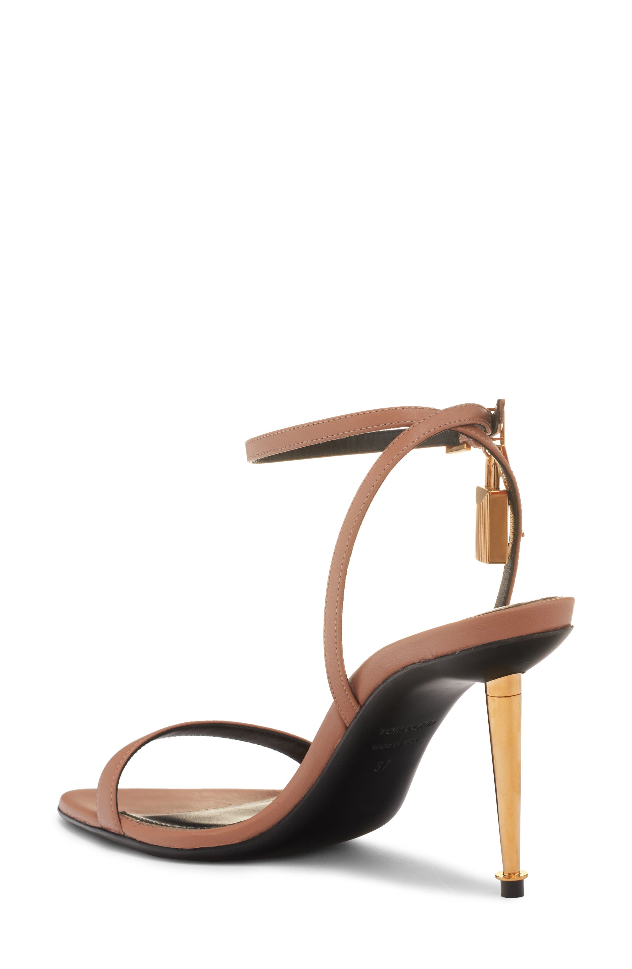 Padlock Naked Pointy Toe Sandal - 2