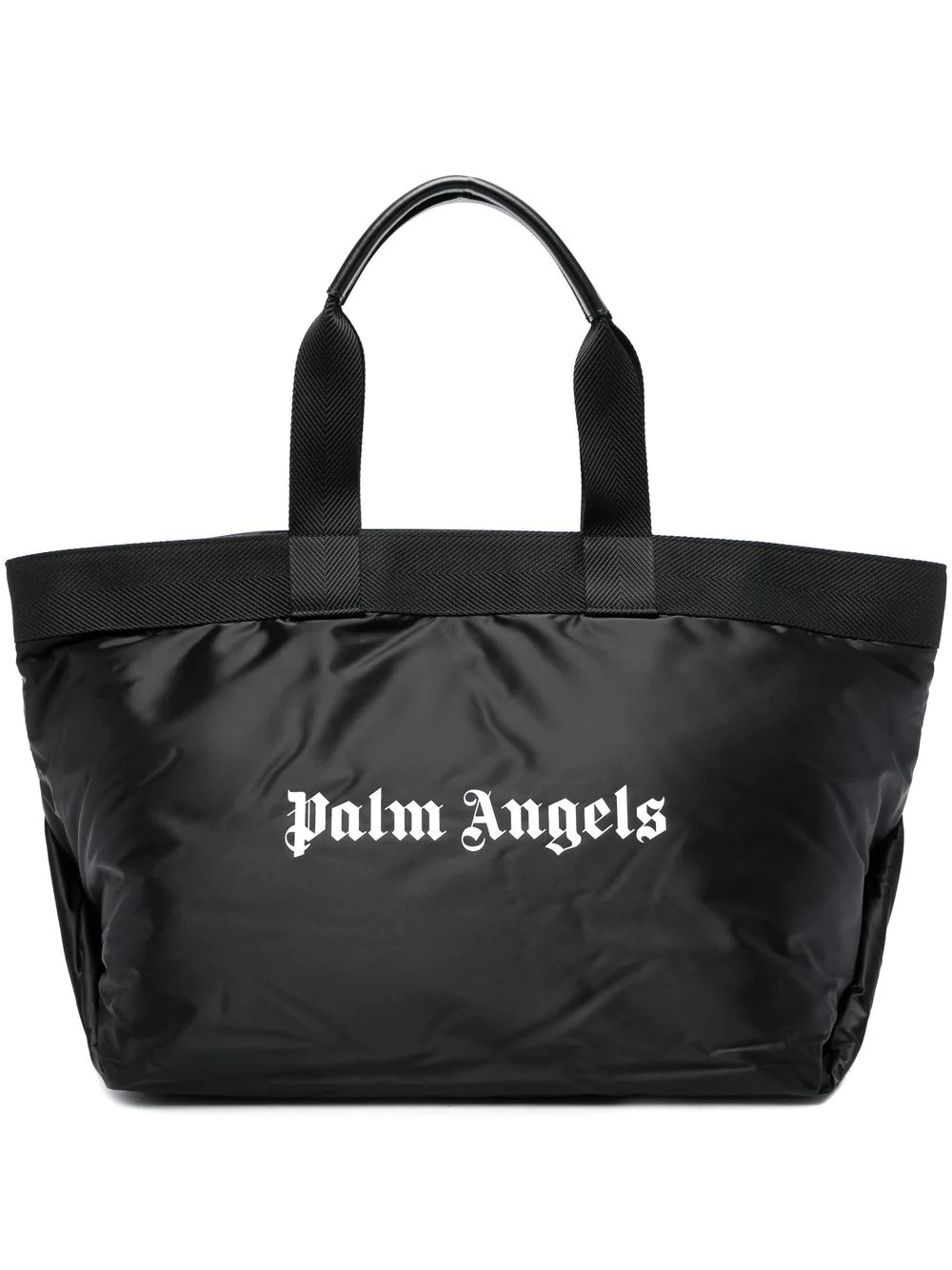 logo-print tote bag - 1