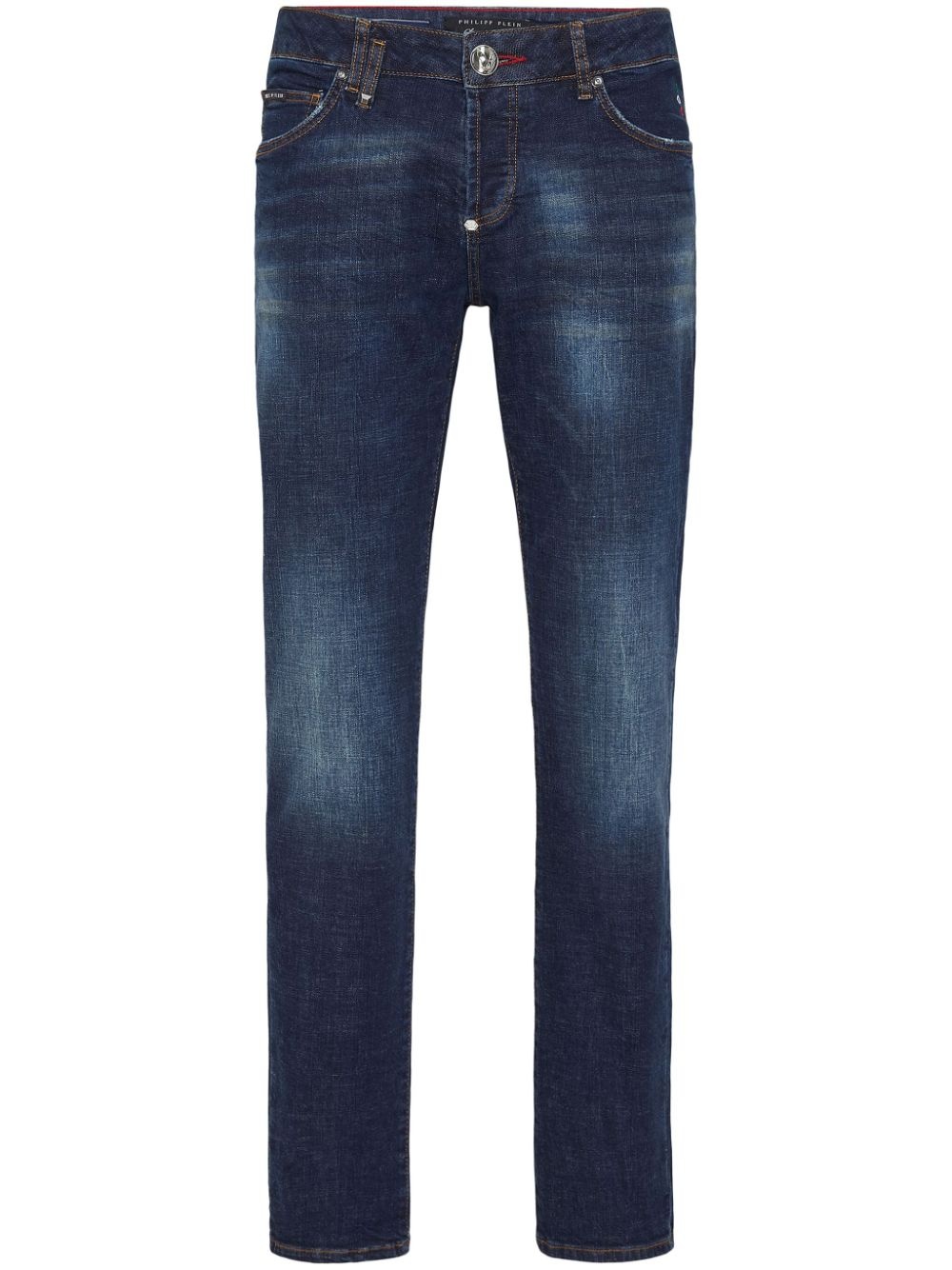 low-rise straight-leg jeans - 2
