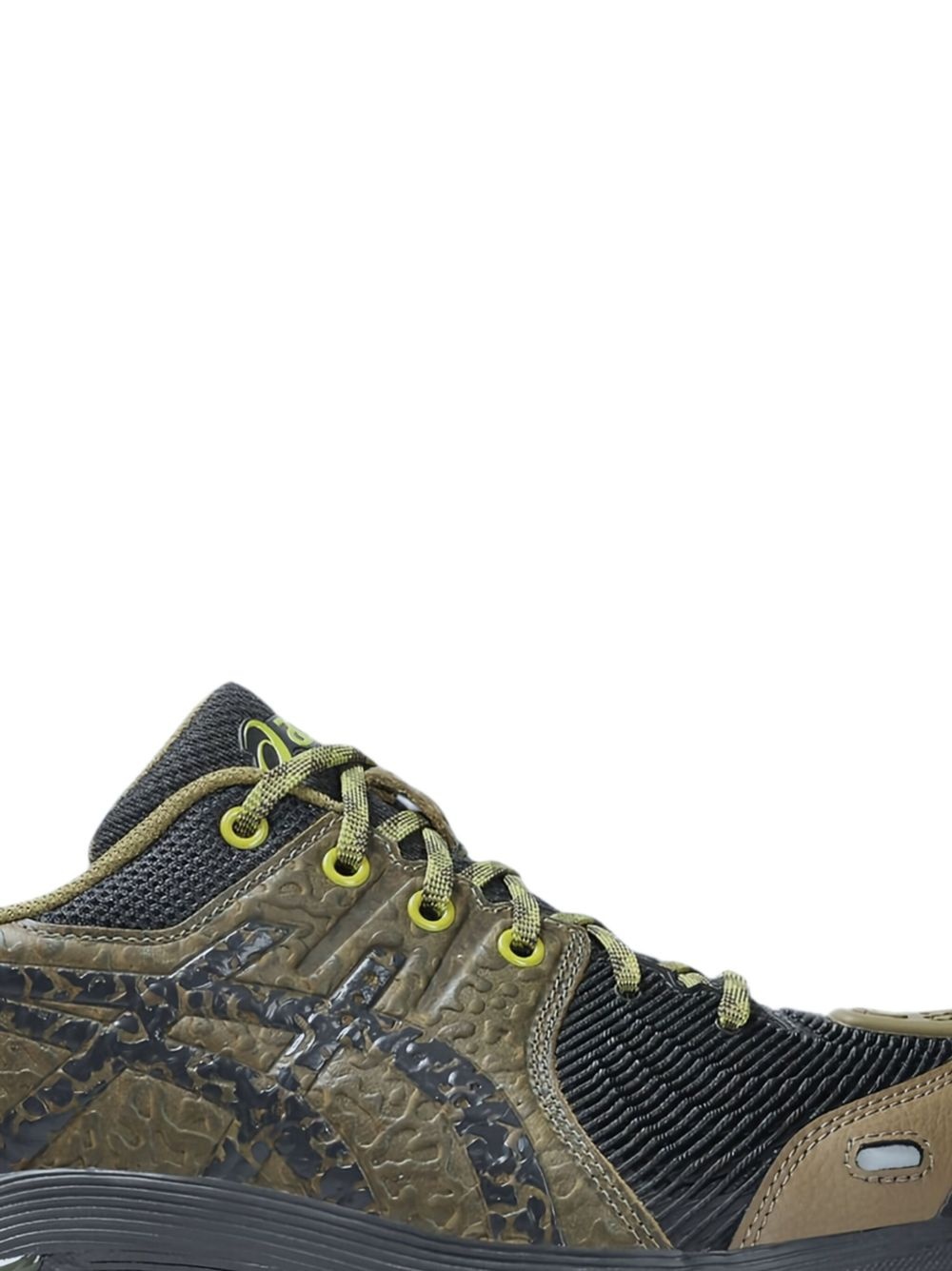 leather-panelled sneakers - 2