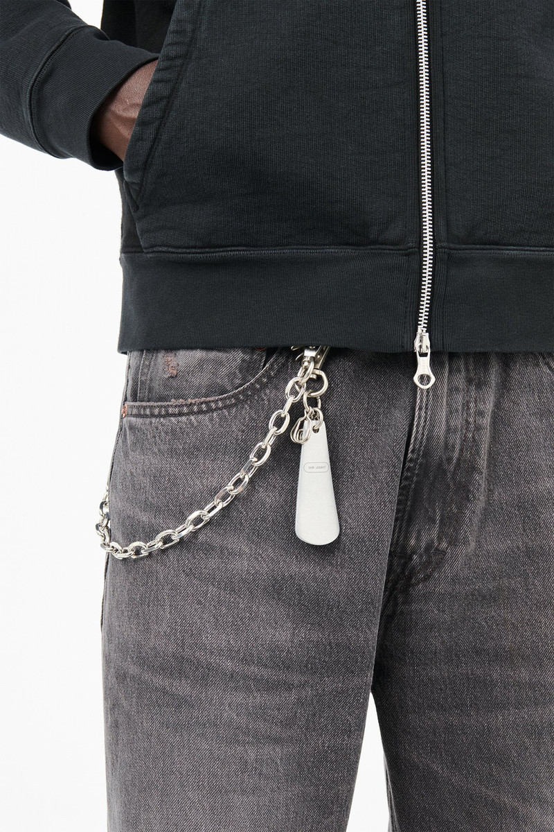 Shoehorn Keyring Matte Aluminium 3