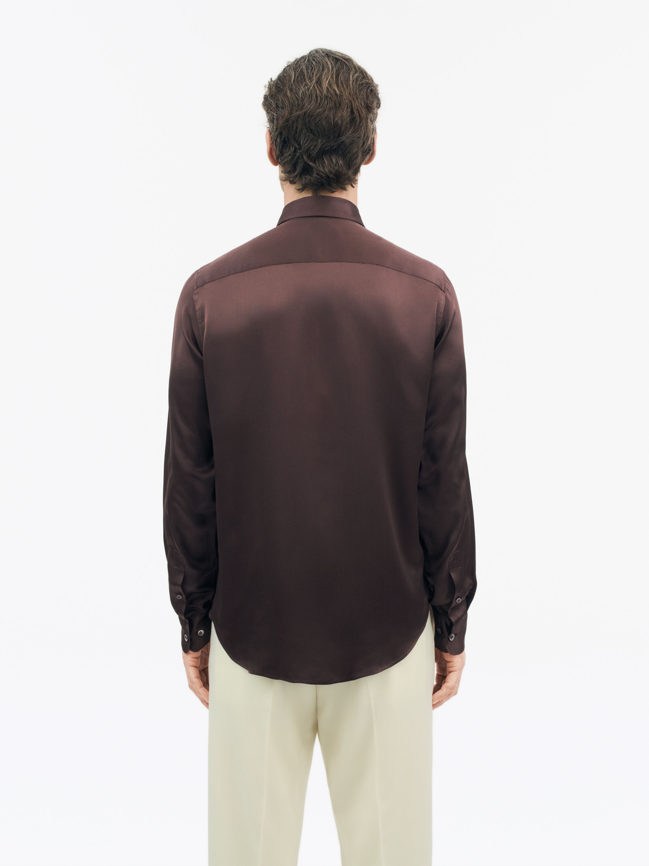 Lowan Regular-Fit Silk Shirt - 4