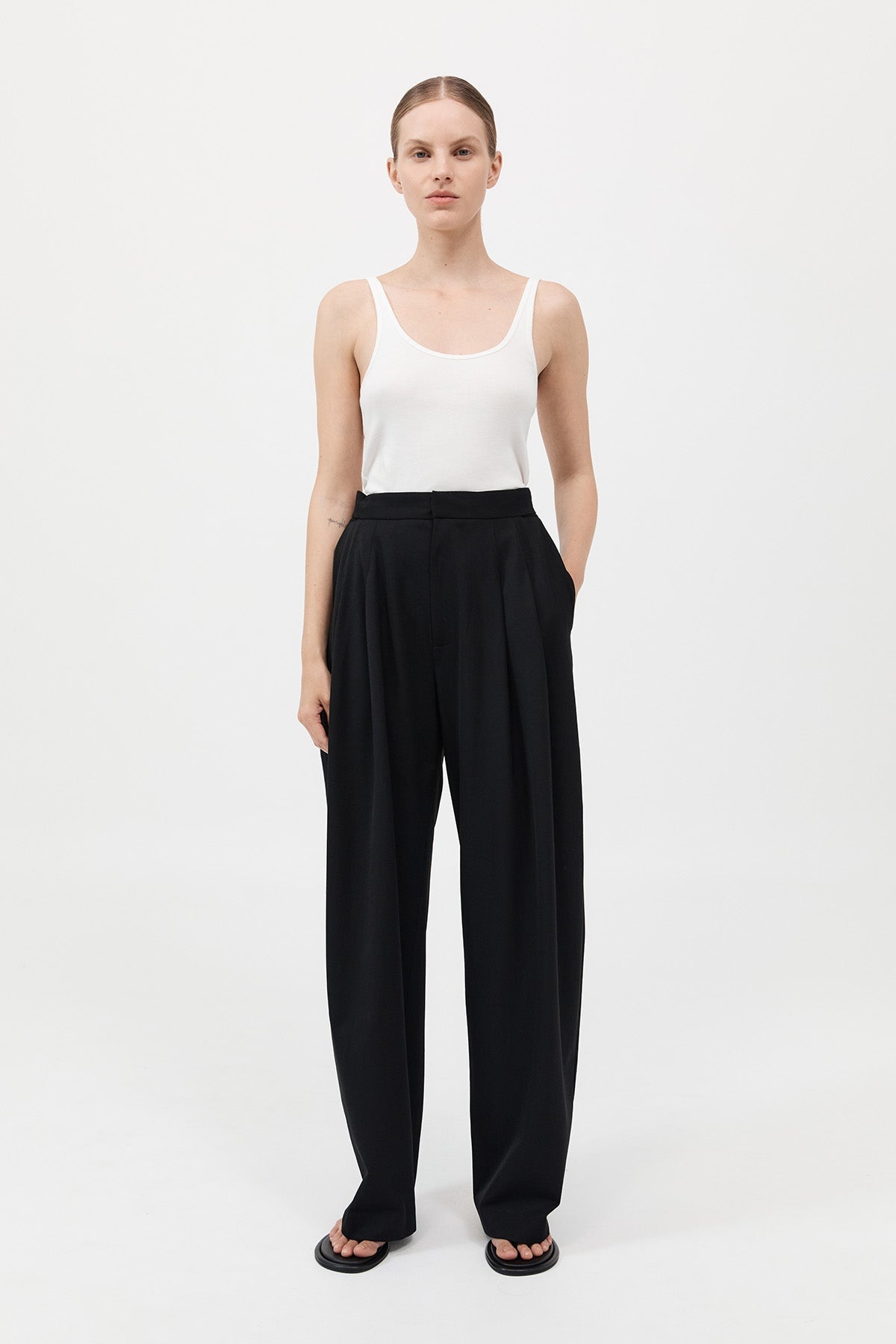 Adjustable Pants - Black - 3