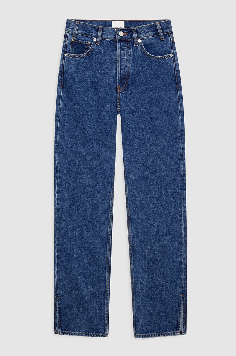 Roy Jean 34" - Clean Indigo Denim 1