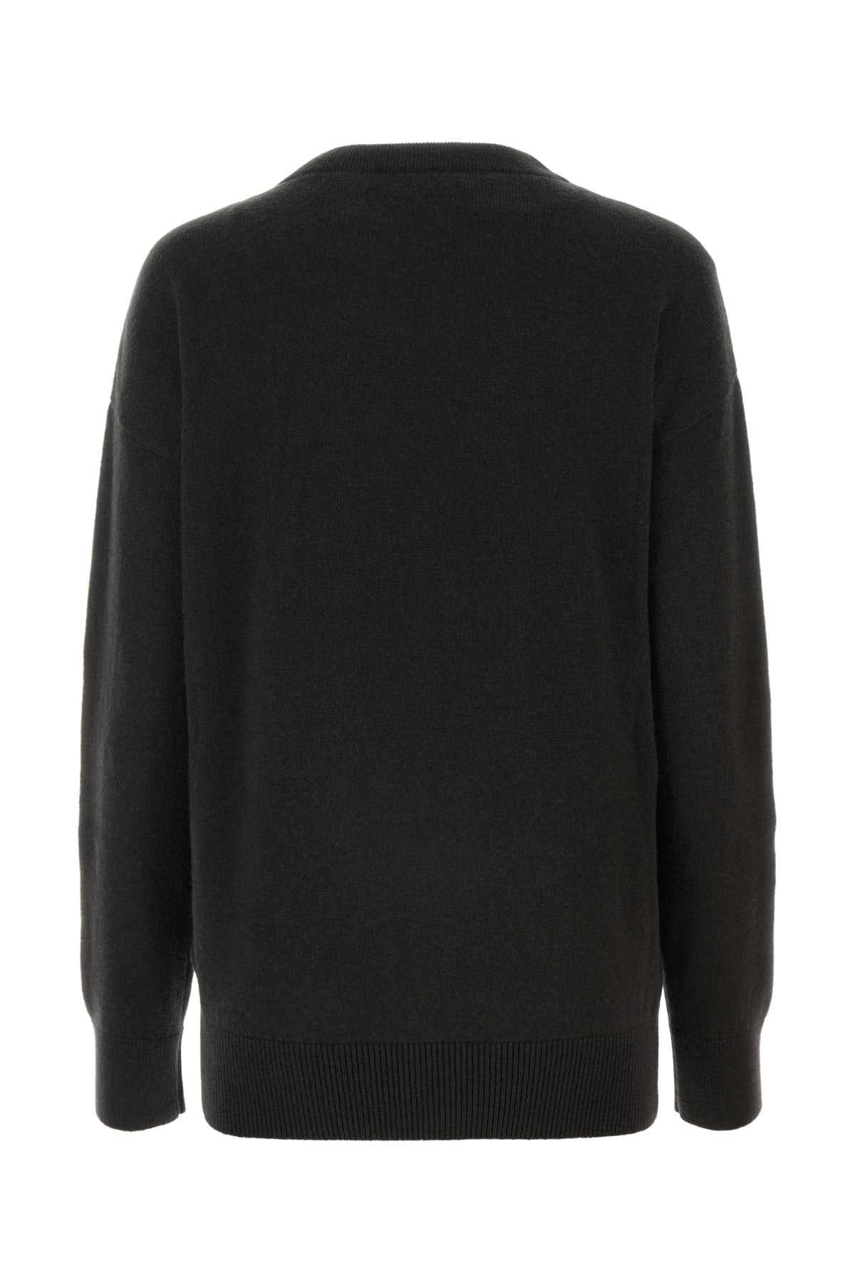 Burberry Women Anthracite Cashmere Sweater - 2
