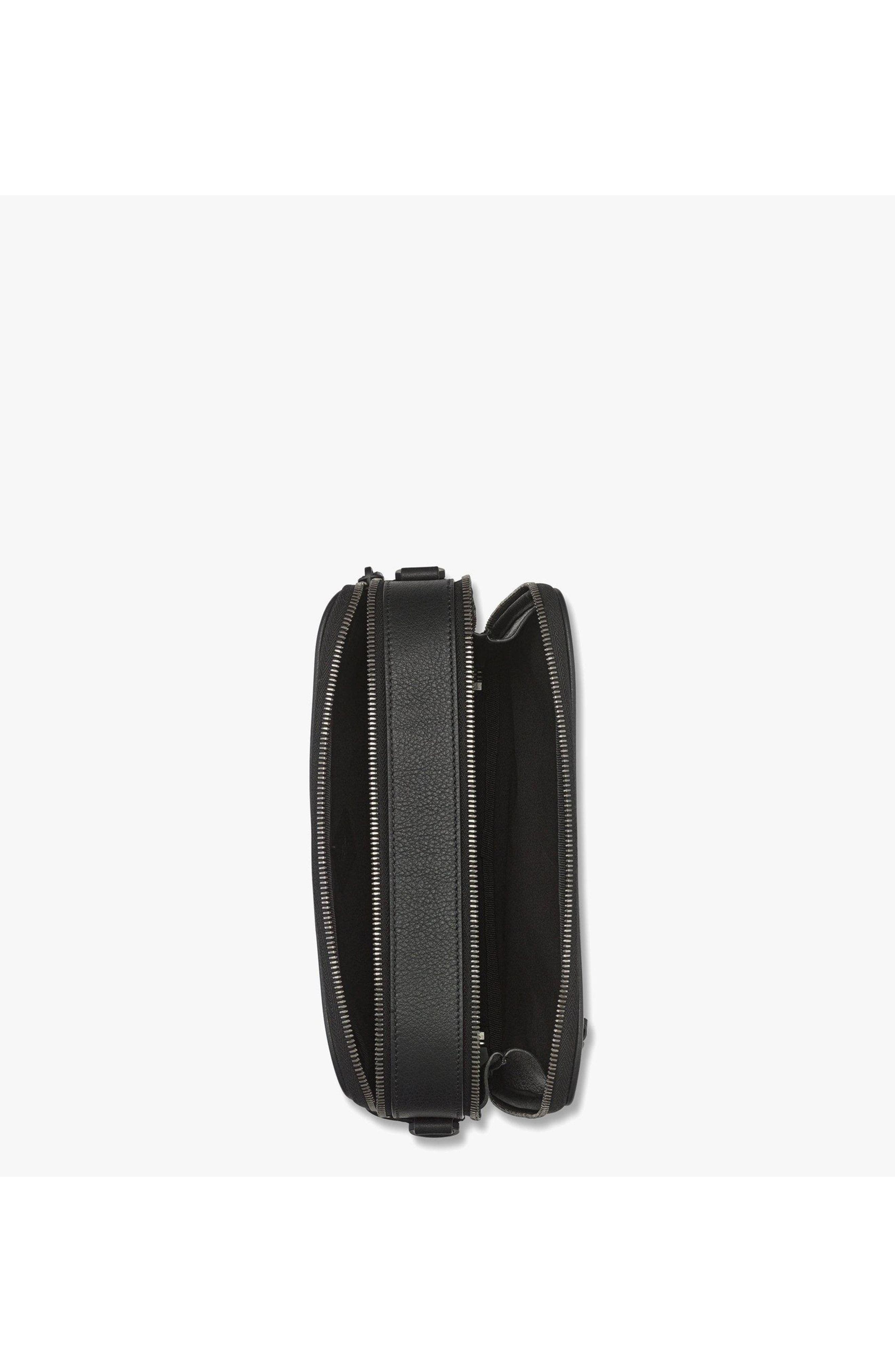 MCM Diamond Camera Bag in Maxi Monogram Leather in Black at Nordstrom - 3