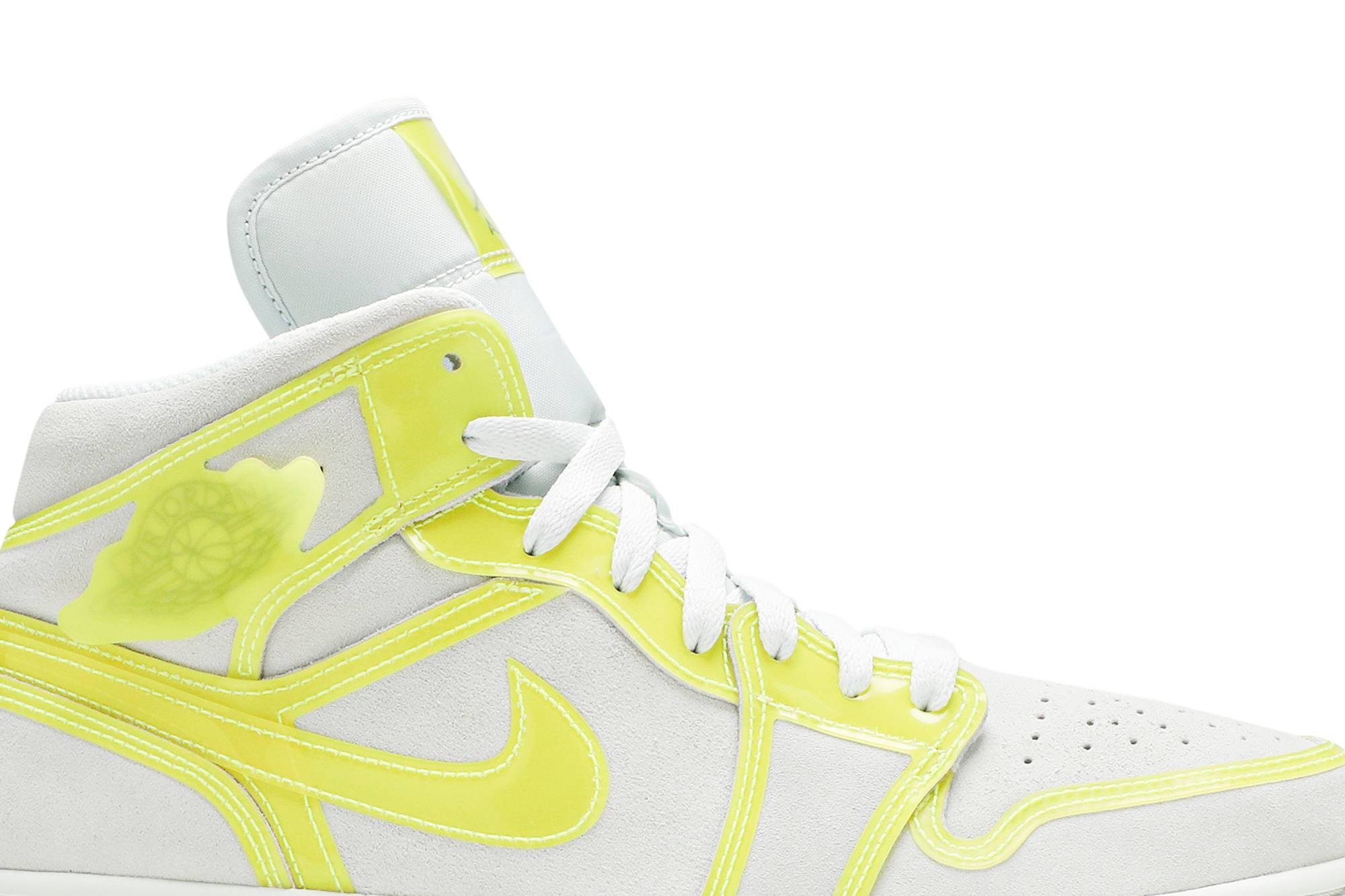 Wmns Air Jordan 1 Mid LX 'Off White Opti Yellow' - 2