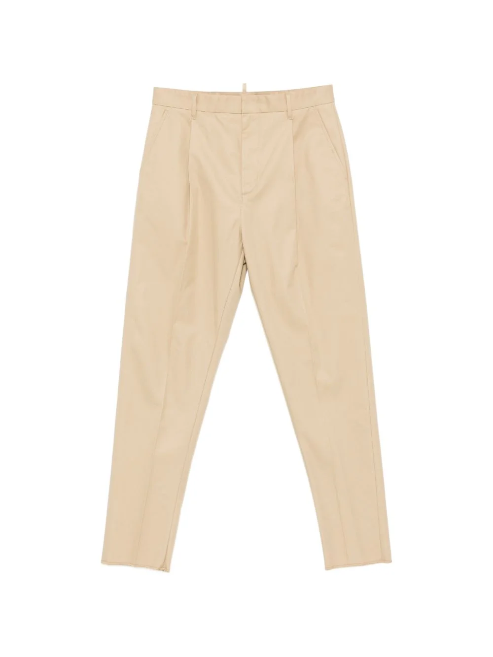 pleated-front tailored trousers - 1