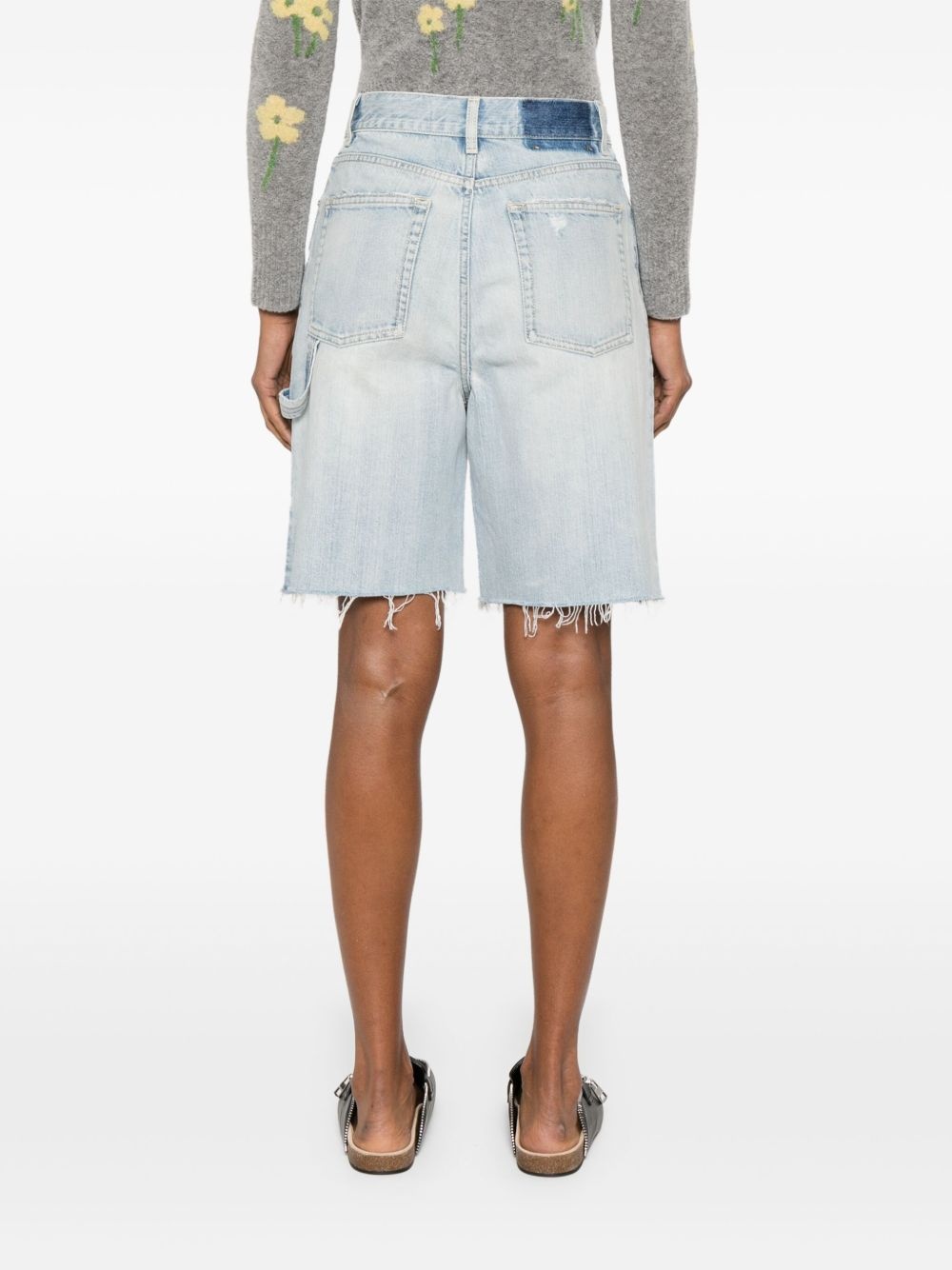 denim shorts - 4