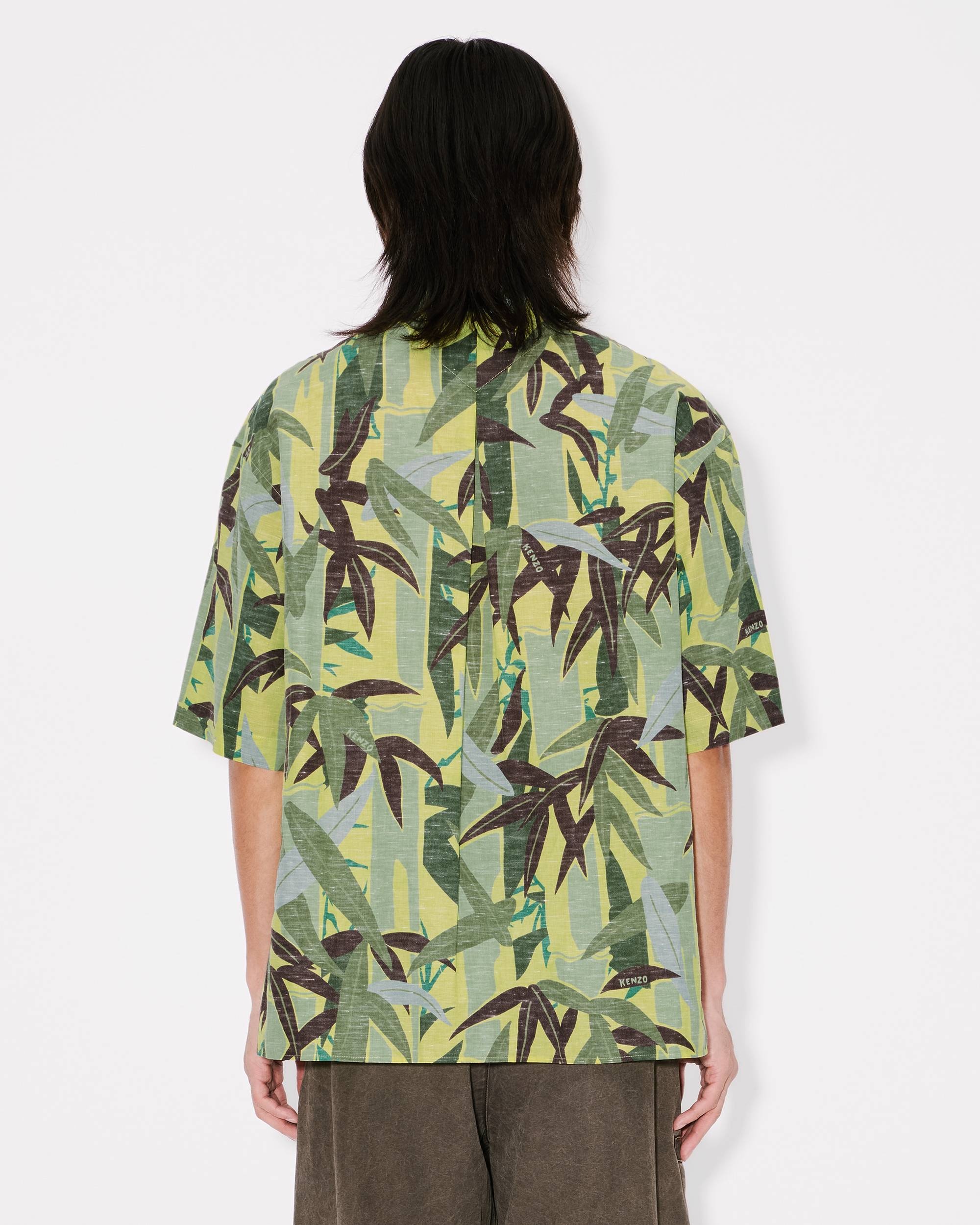 'KENZO Chiky-Rin Camo' hawaiian short sleeve shirt - 4