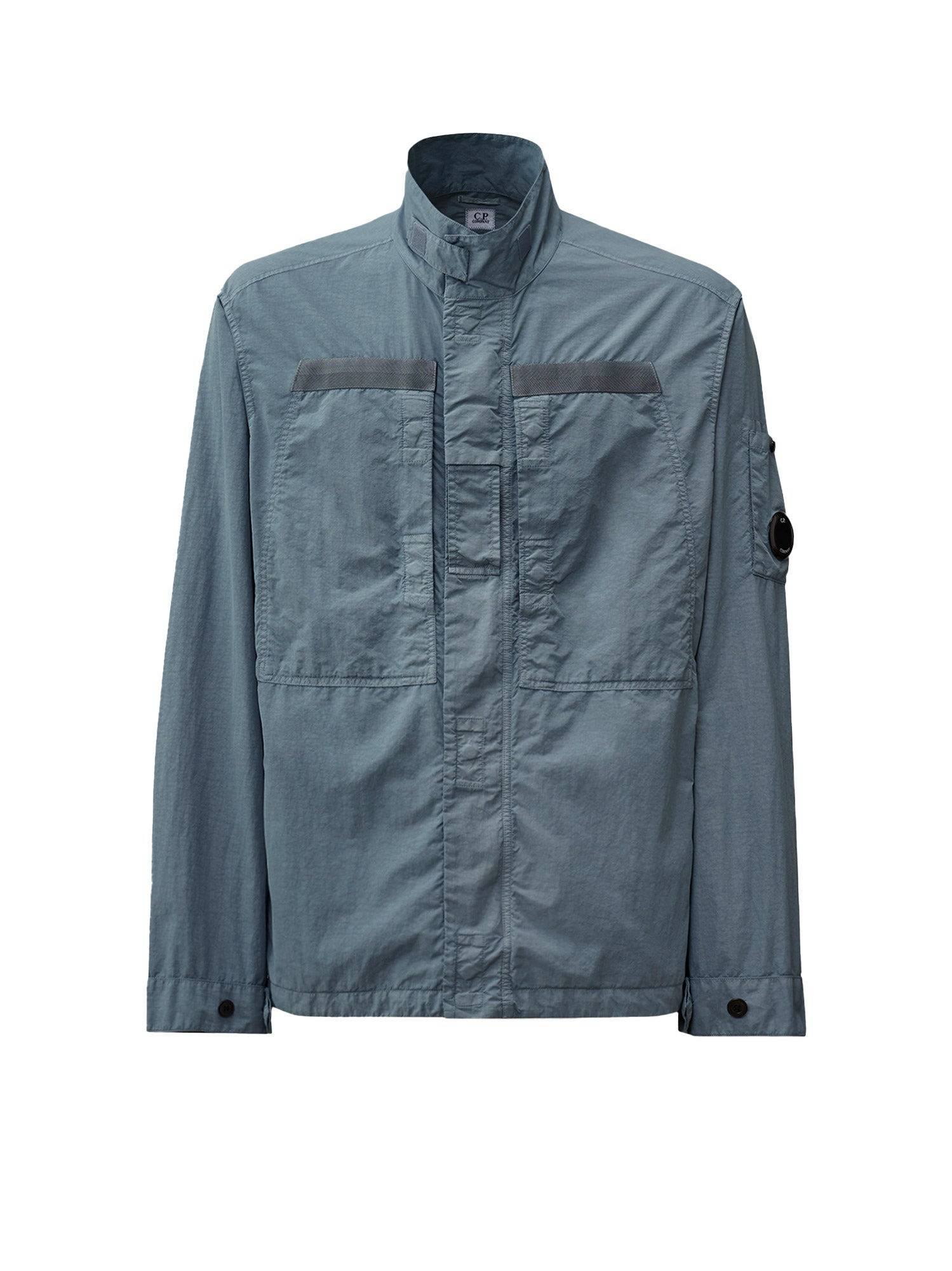 Flatt Nylon Jacket With Logo Iconic Detail - 1