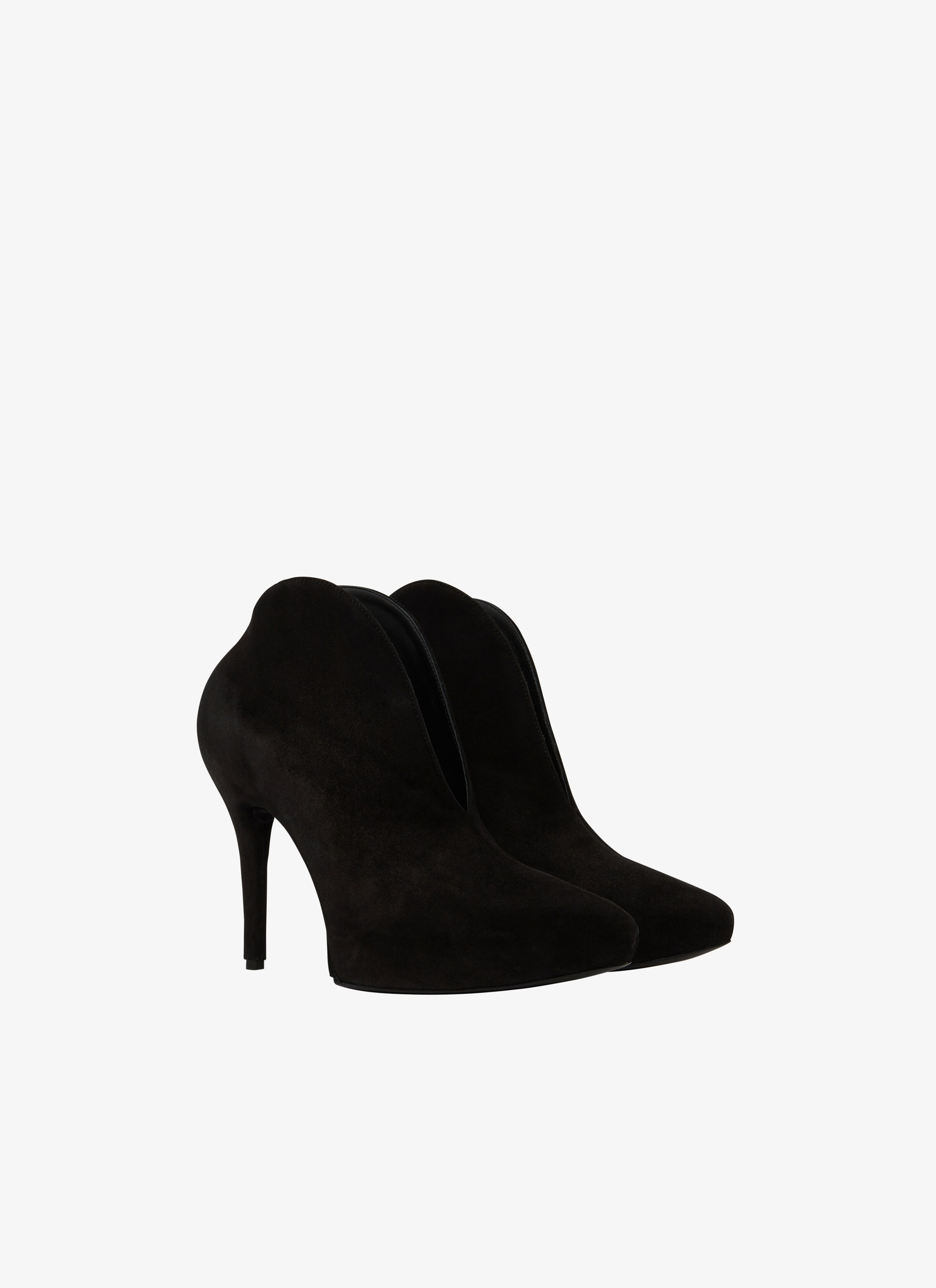 SLICK SUEDE BOOTIES - 3