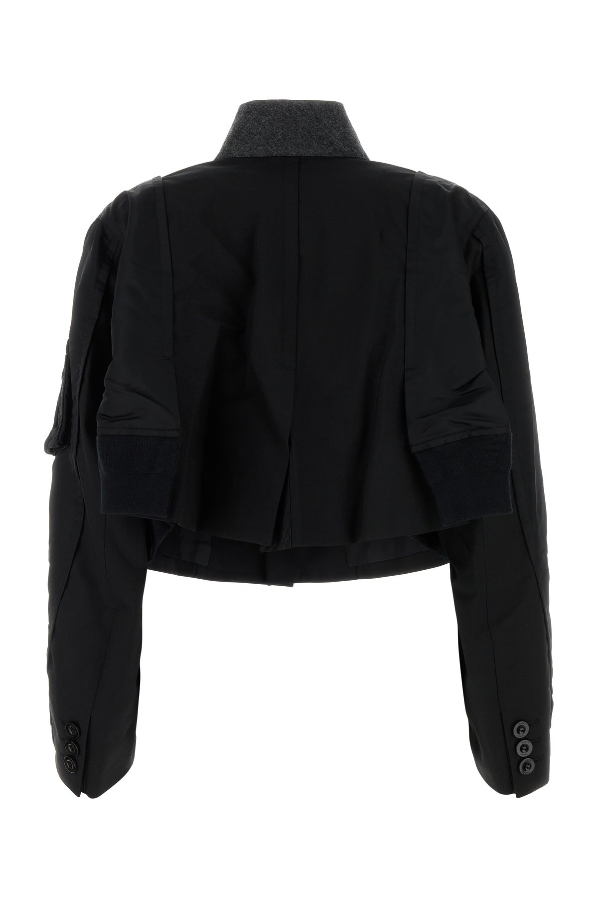 Black twill jacket - 2