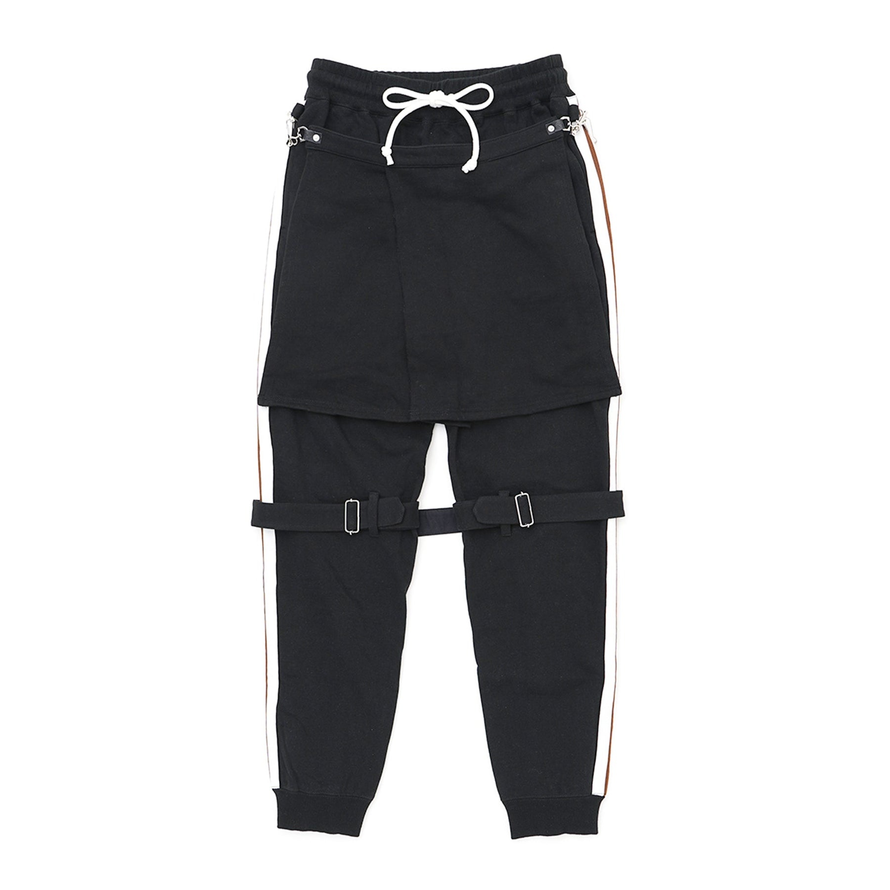 BONDAGE SWEAT PANTS / BLK - 1