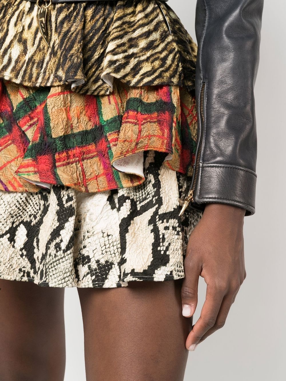 layered short skirt - 5