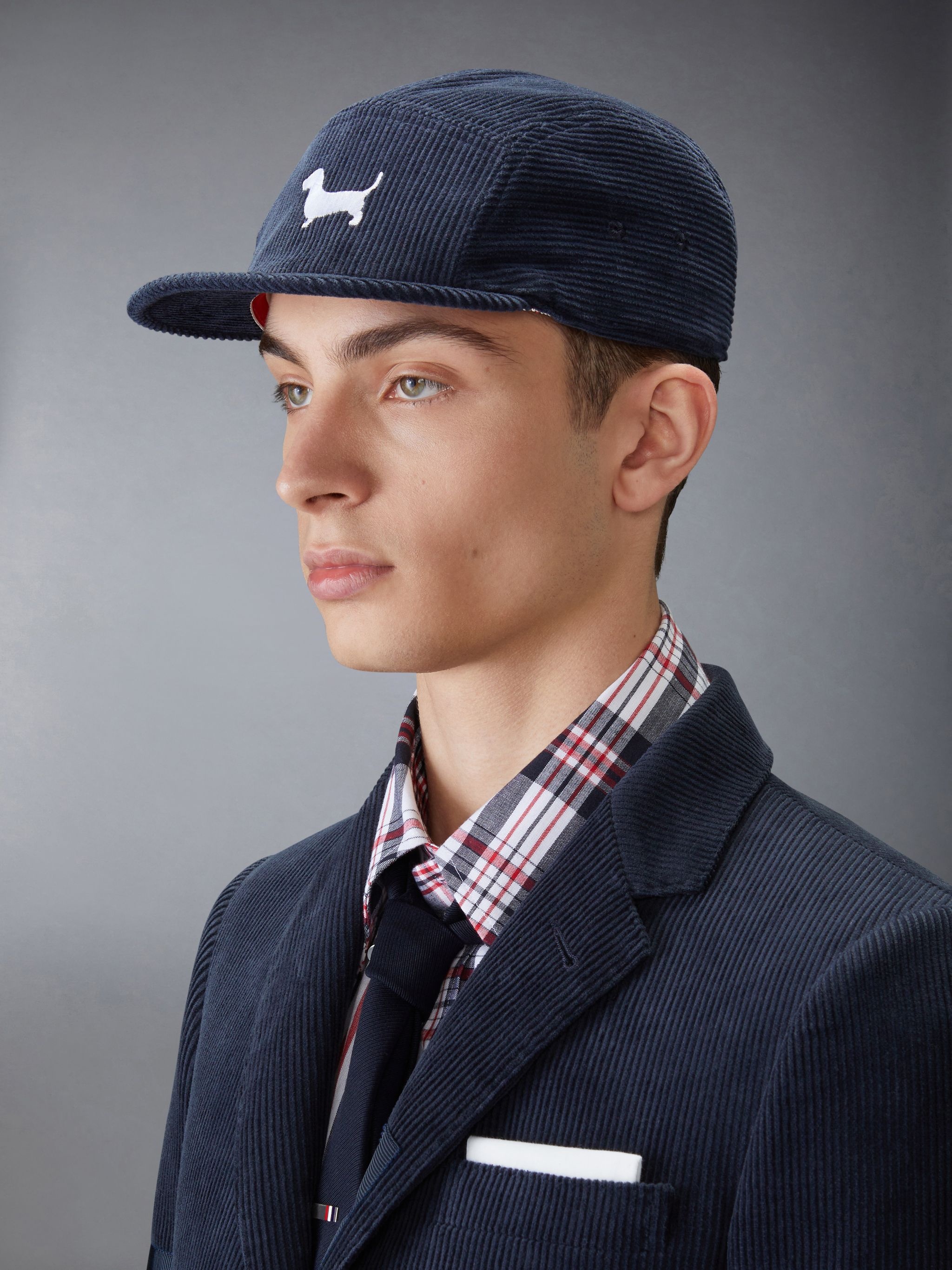 Corduroy 5-Panel Hector Baseball Hat - 2