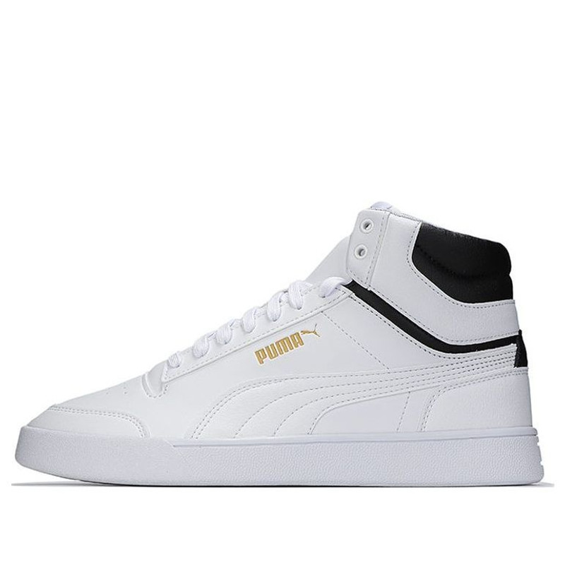 PUMA Shuffle Mid 'White Black Gold' 380748-01 - 1