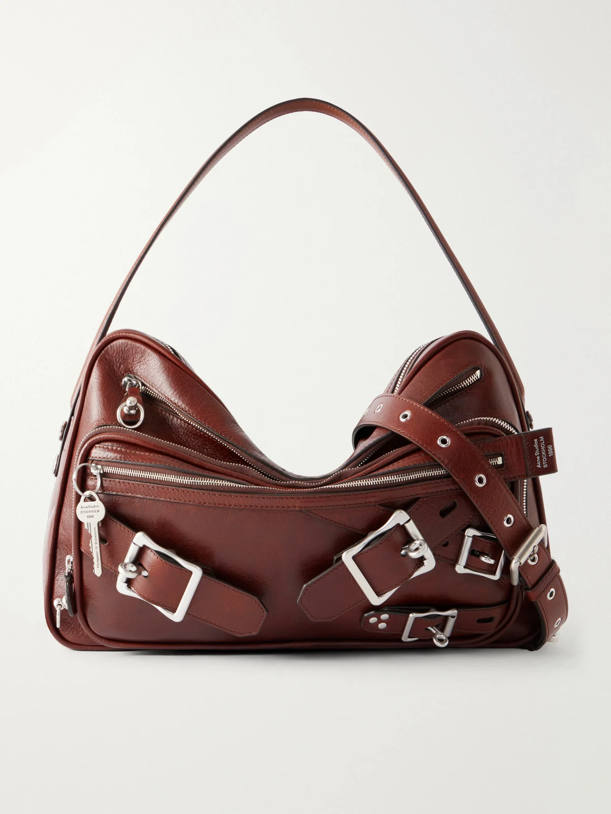Camero Camera Leather Shoulder Bag - 1